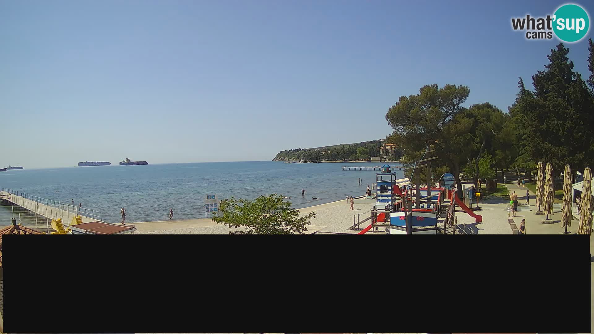 Web kamera uživo Ankaran – Adria Ankaran Hotel & Resort – Slovenija