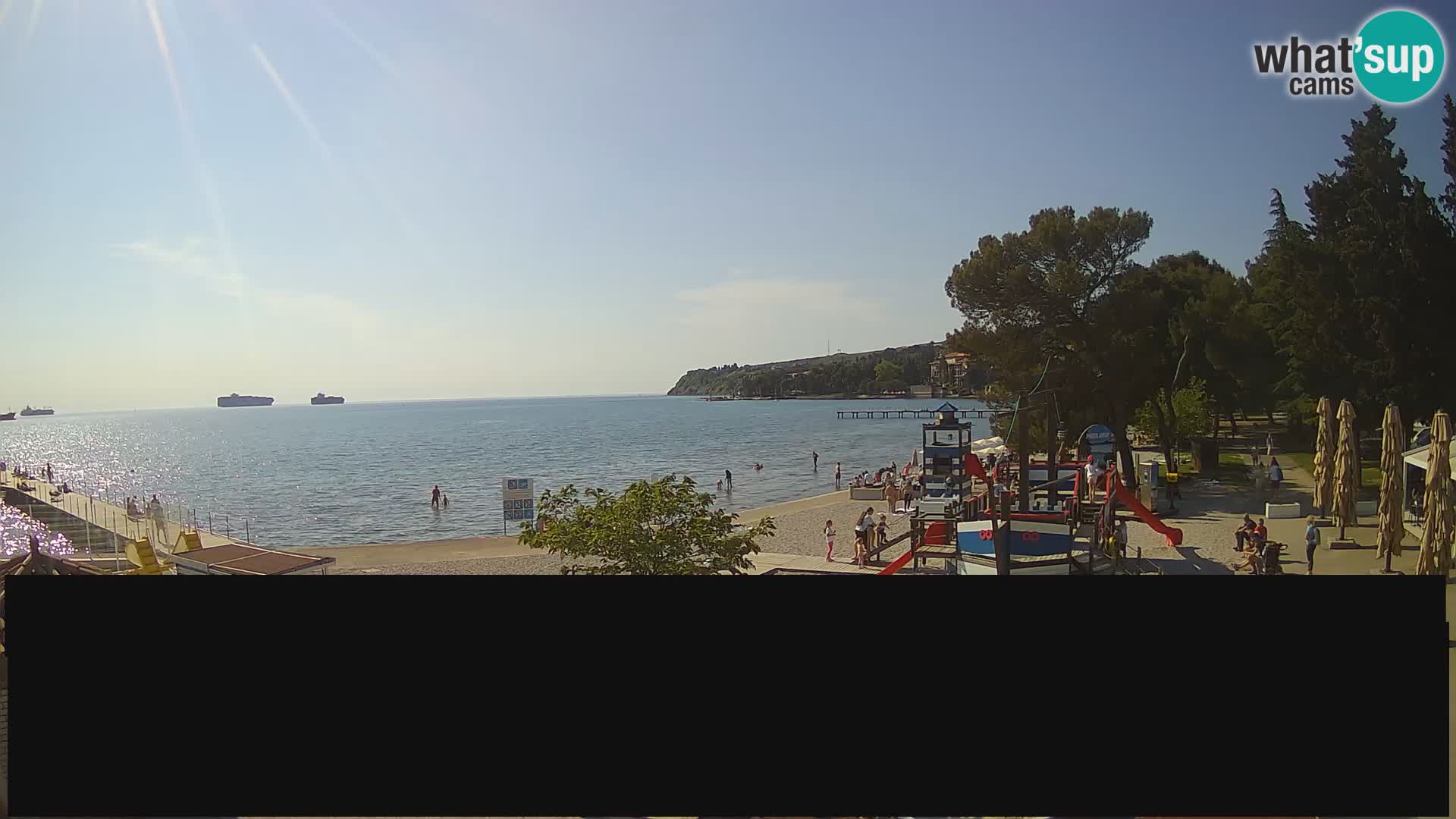 Live webcam Ankarano – Adria Ankaran Hotel & Resort – Slovenia