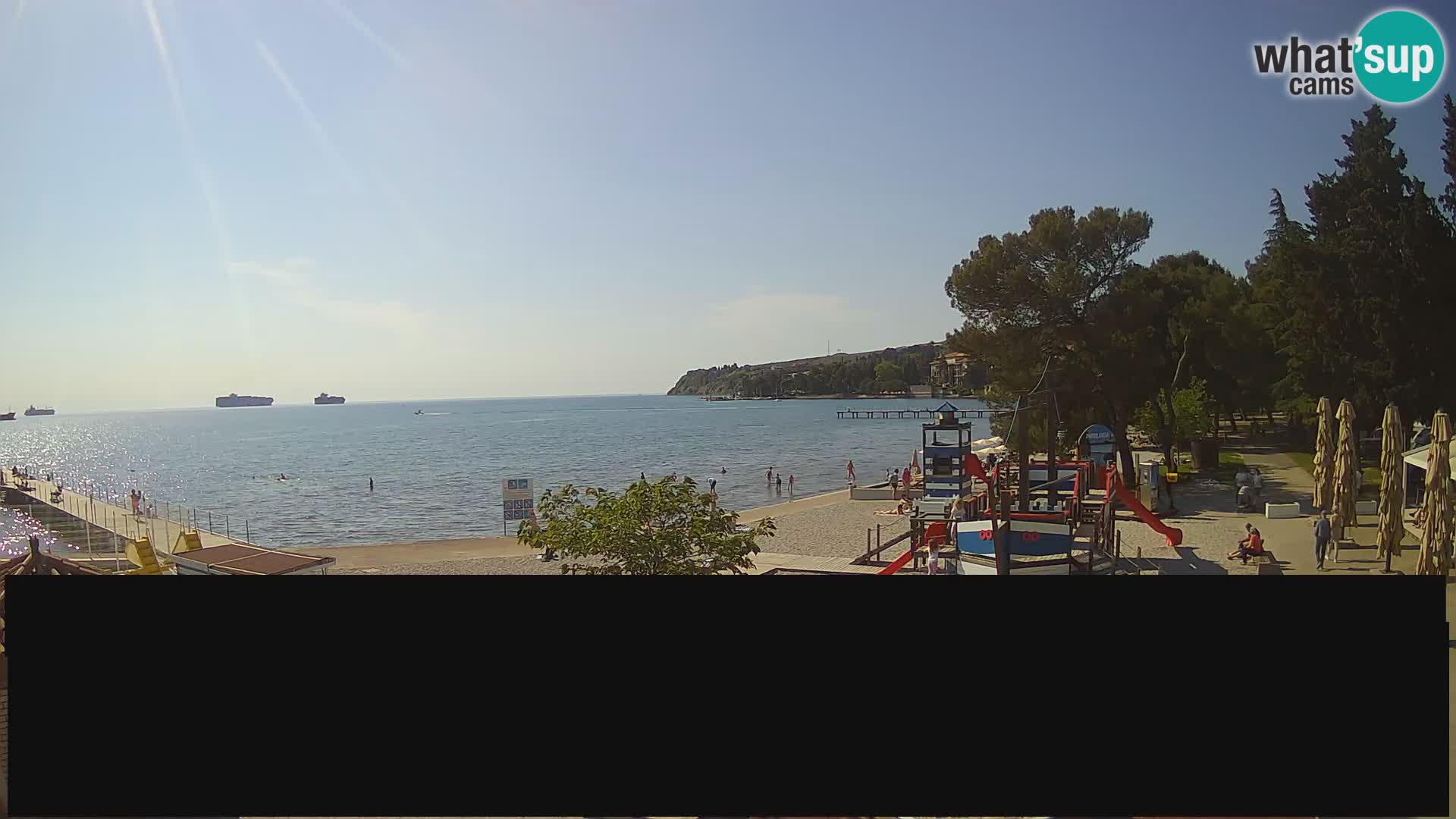 Live webcam Ankarano – Adria Ankaran Hotel & Resort – Slovenia