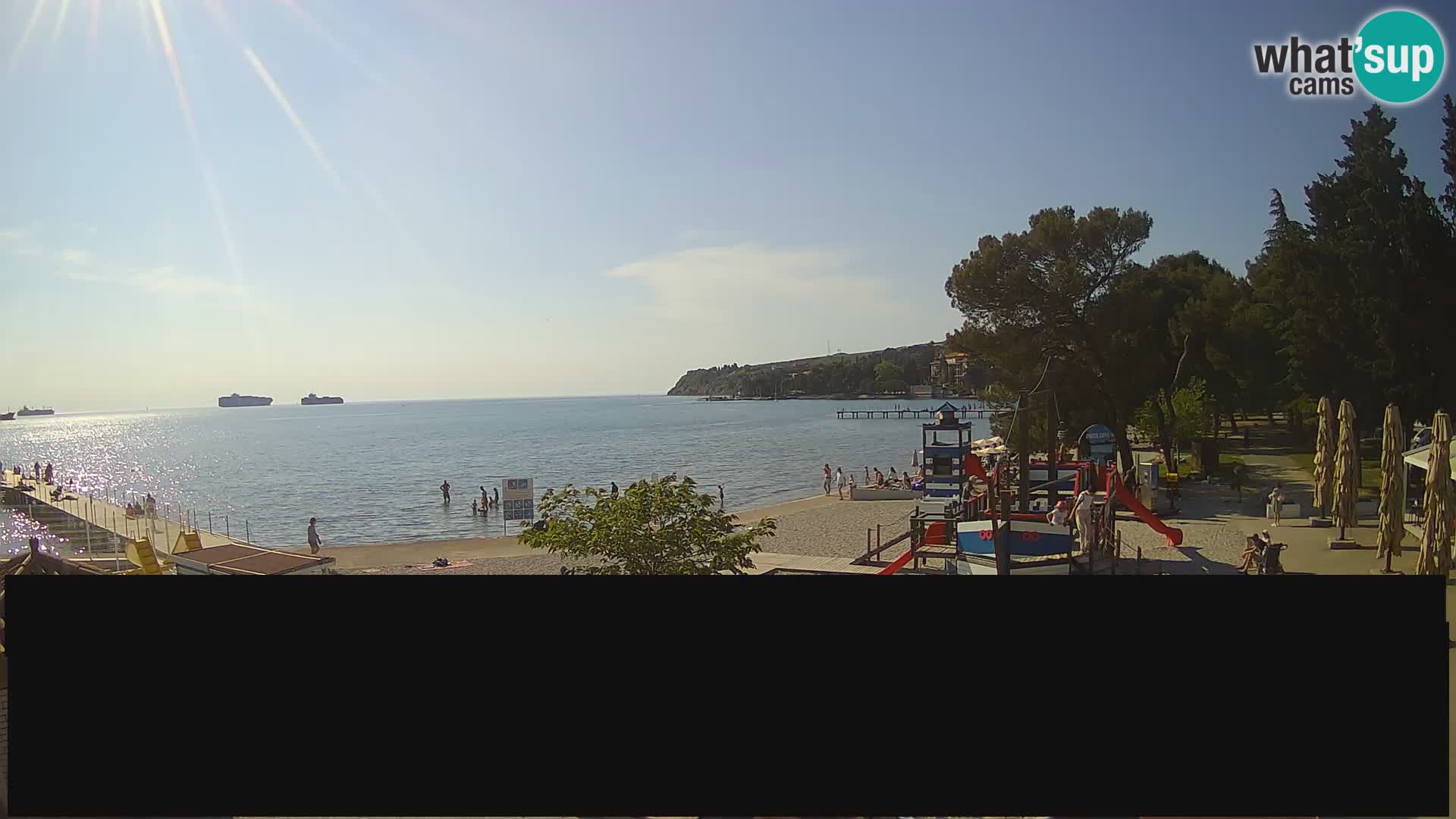 Live webcam Ankarano – Adria Ankaran Hotel & Resort – Slovenia