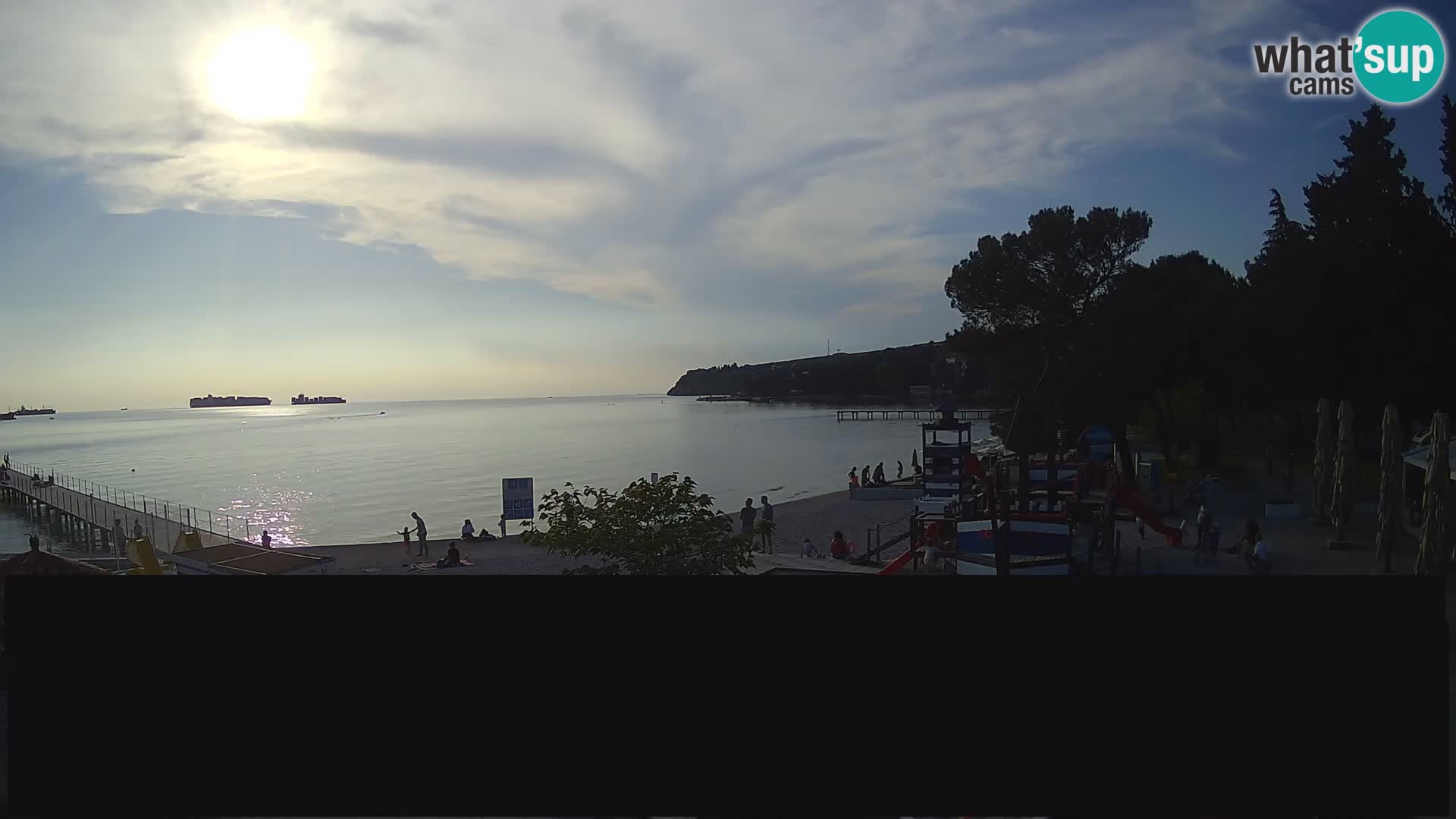 Cámara web en vivo Ankaran – Adria Ankaran Hotel & Resort – Eslovenia