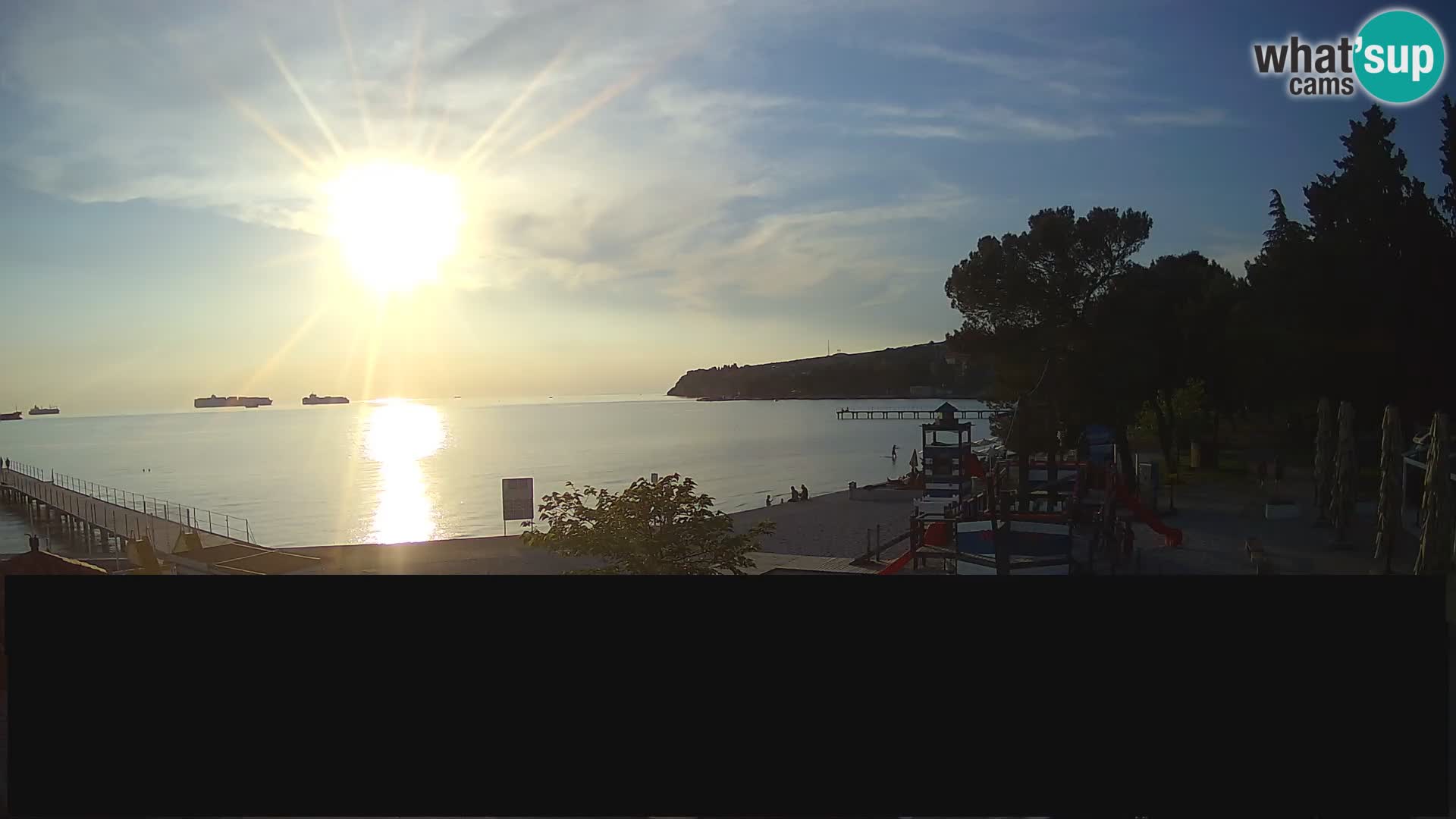 Webcam en direct Ankaran – Adria Ankaran Hotel & Resort – Slovénie