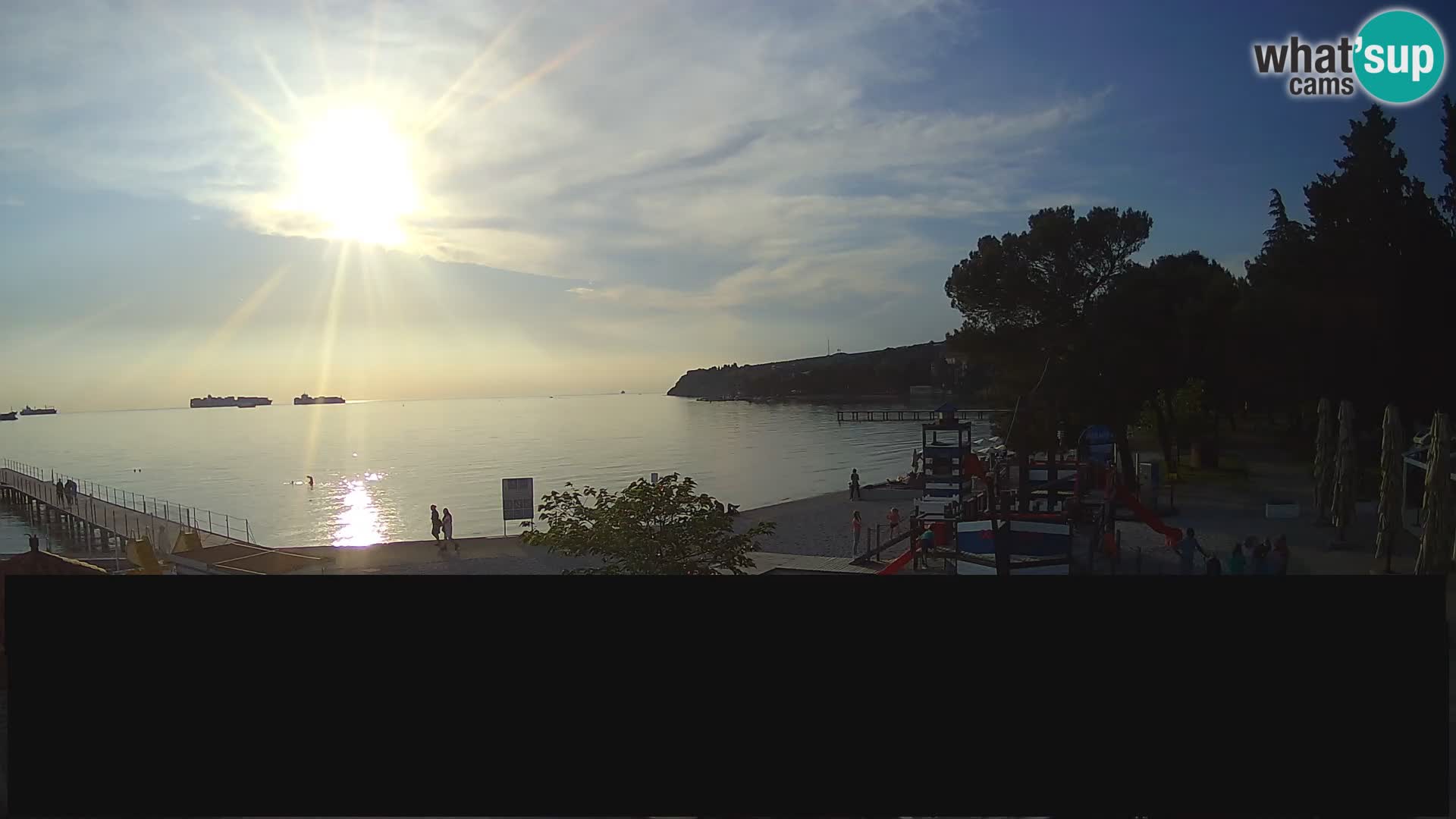 Webcam en direct Ankaran – Adria Ankaran Hotel & Resort – Slovénie