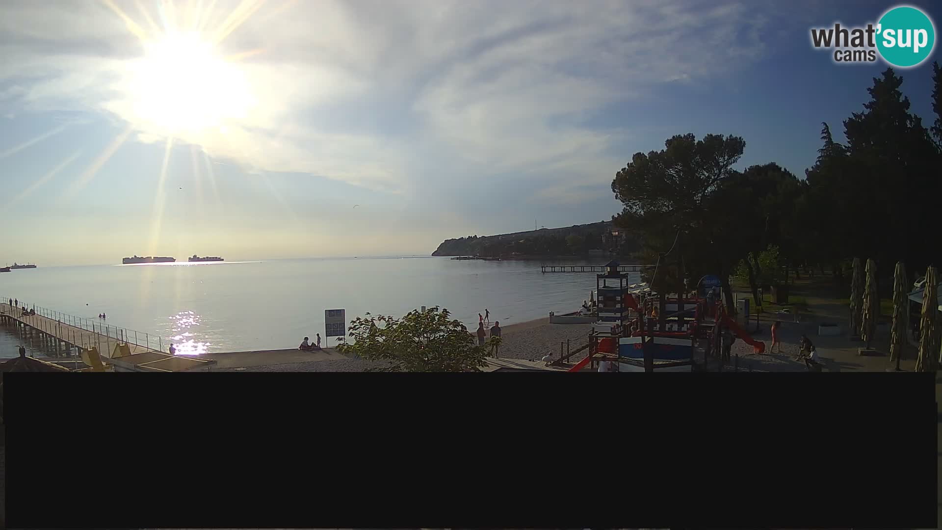 Live webcam Ankaran – Adria Ankaran Hotel & Resort – Slovenia