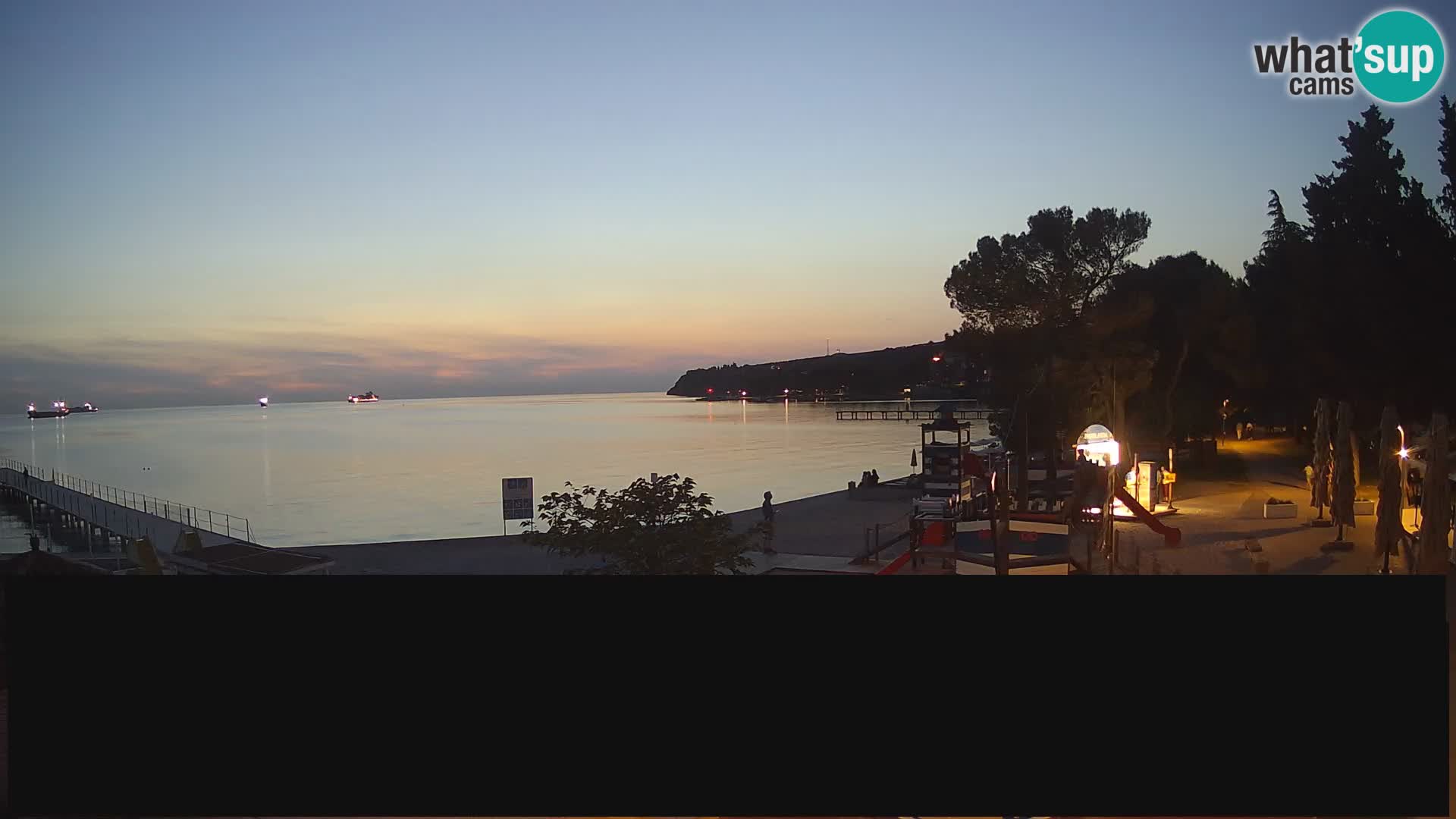 Live webcam Ankaran – Adria Ankaran Hotel & Resort – Slovenia