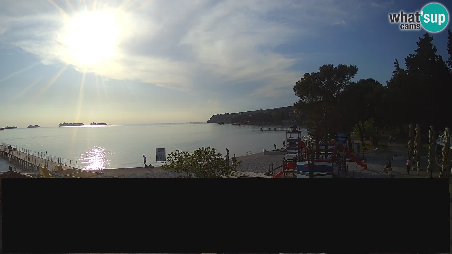 Live webcam Ankaran – Adria Ankaran Hotel & Resort – Slovenia