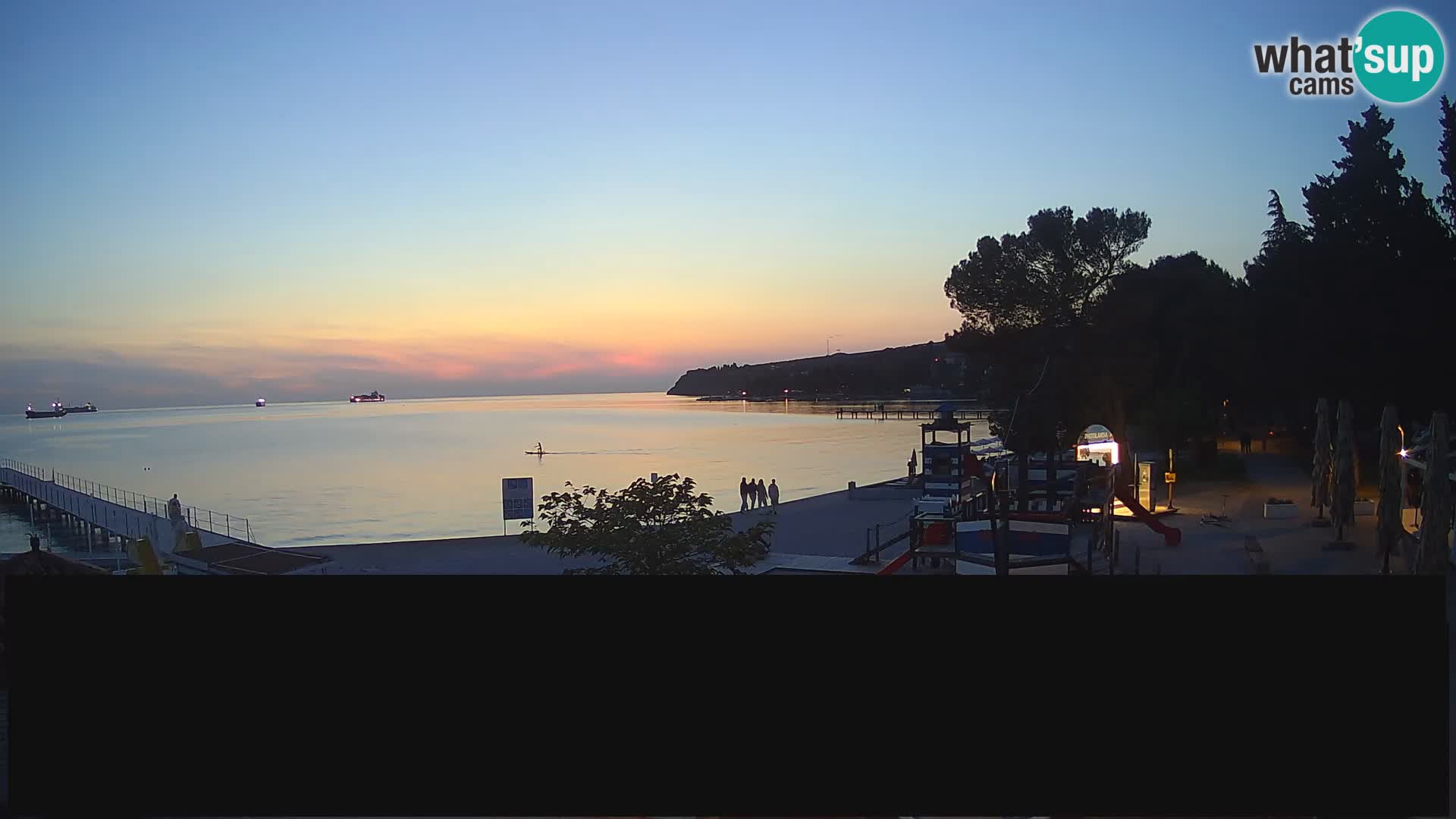 Live webcam Ankaran – Adria Ankaran Hotel & Resort – Slovenia