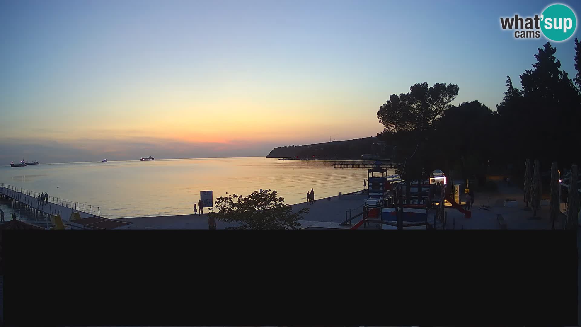 Live webcam Ankarano – Adria Ankaran Hotel & Resort – Slovenia