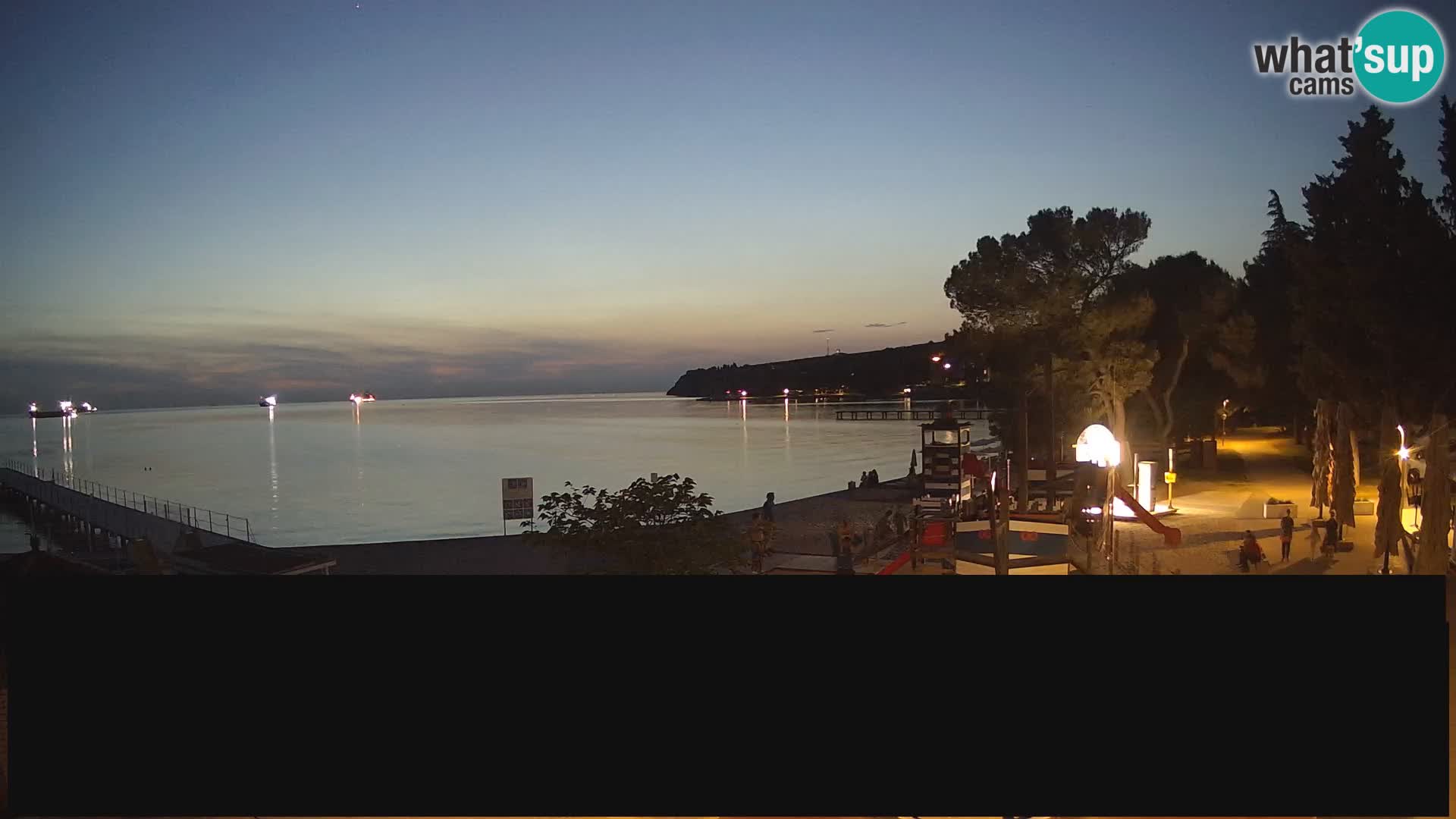 Web kamera uživo Ankaran – Adria Ankaran Hotel & Resort – Slovenija