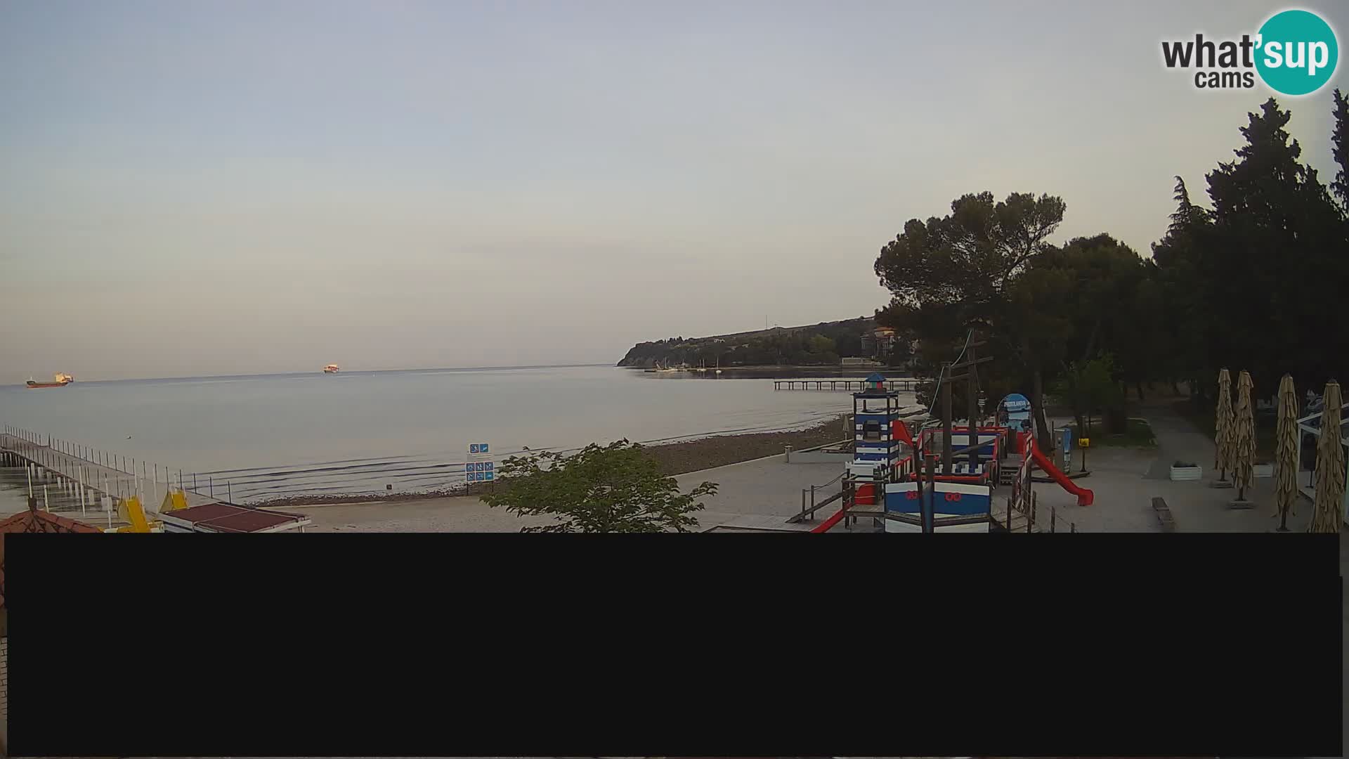 Webcam en direct Ankaran – Adria Ankaran Hotel & Resort – Slovénie