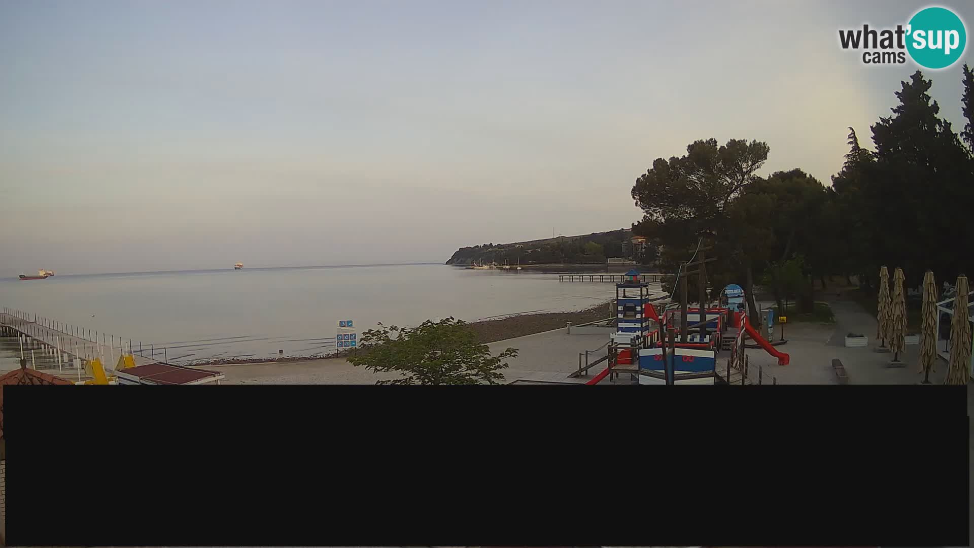 Live webcam Ankaran – Adria Ankaran Hotel & Resort – Slovenia