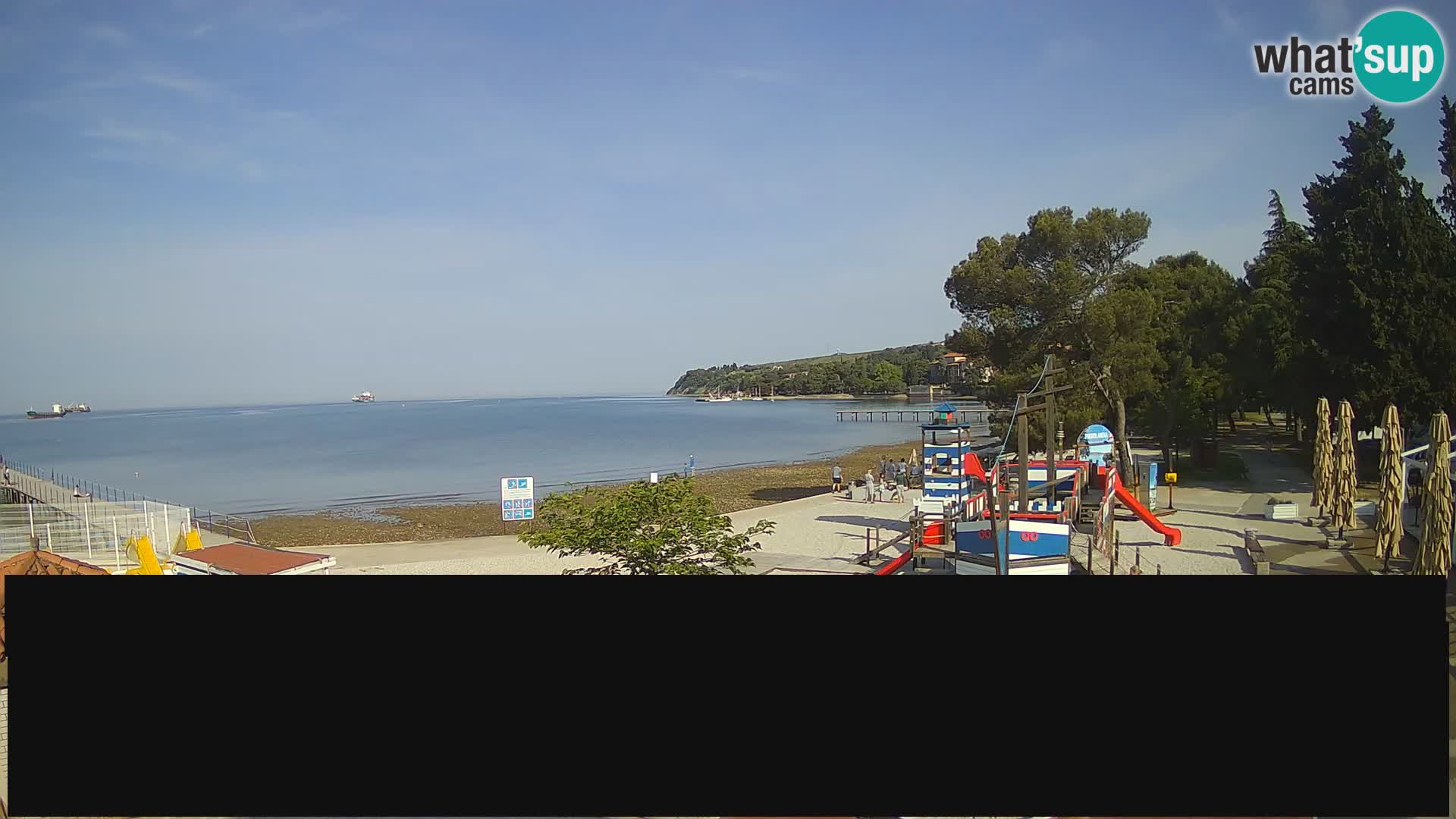 Live webcam Ankarano – Adria Ankaran Hotel & Resort – Slovenia
