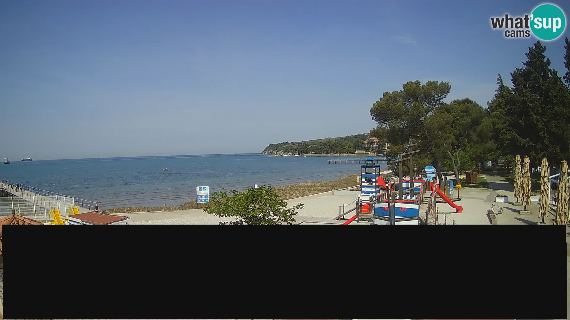 Webcam en direct Ankaran – Adria Ankaran Hotel & Resort – Slovénie