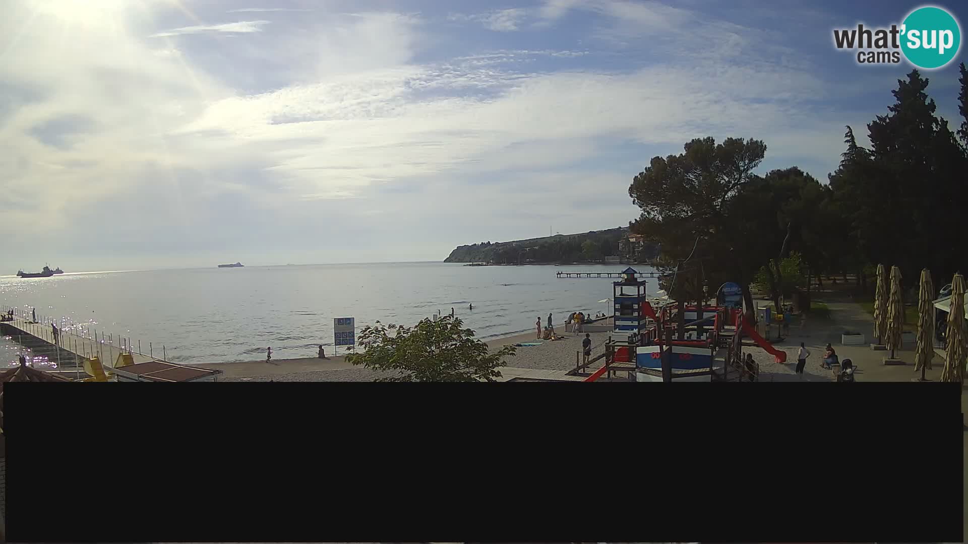Webcam en direct Ankaran – Adria Ankaran Hotel & Resort – Slovénie