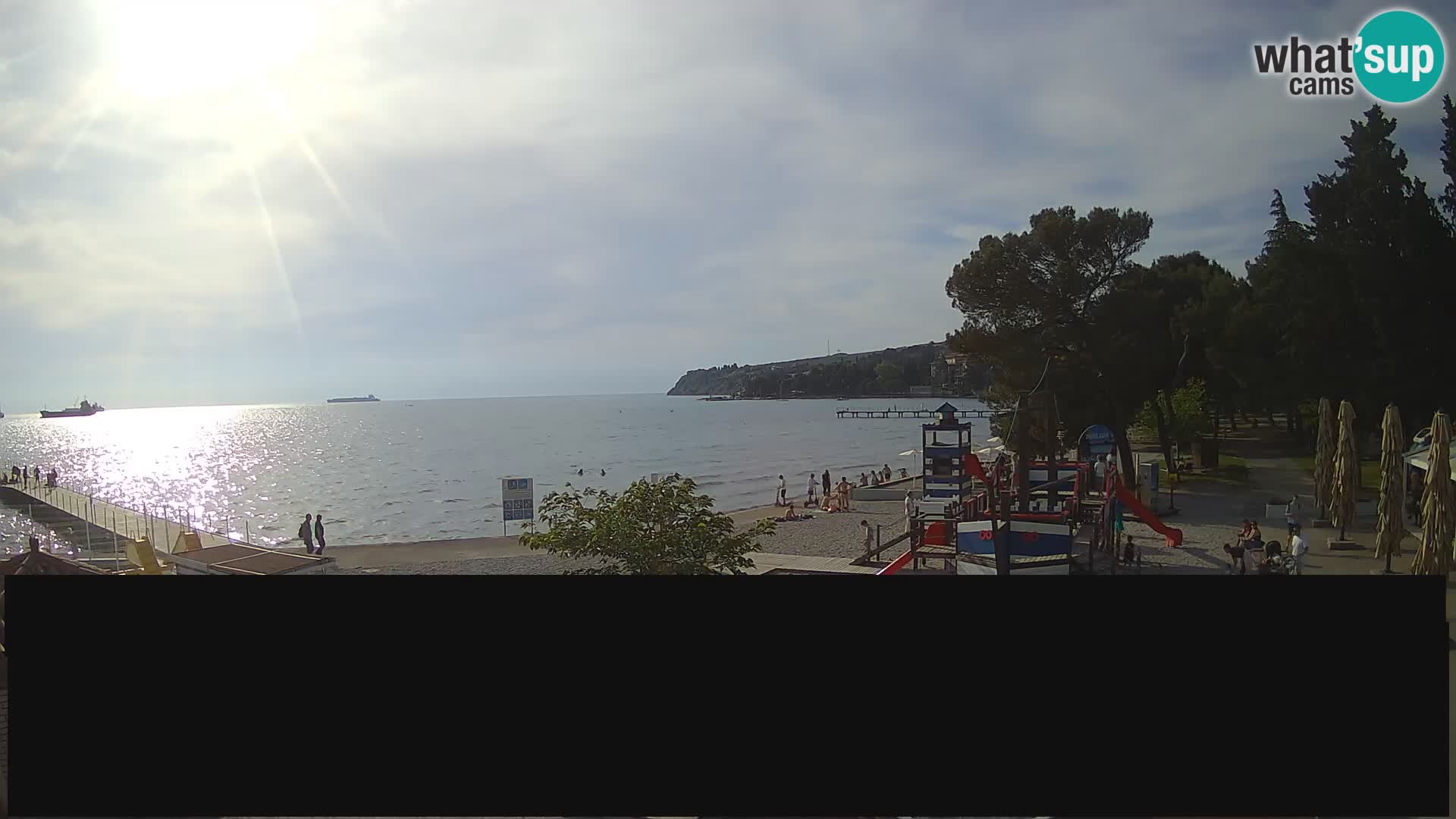 Cámara web en vivo Ankaran – Adria Ankaran Hotel & Resort – Eslovenia