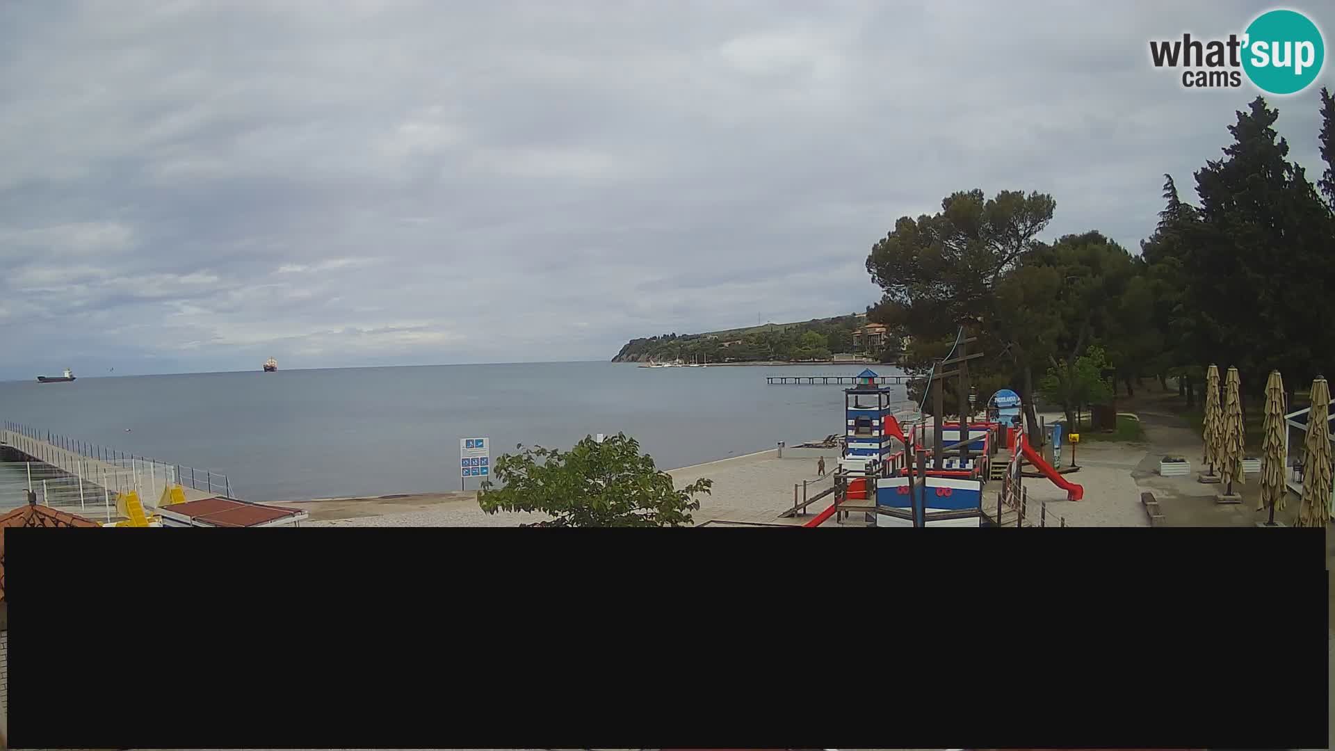 Webcam en direct Ankaran – Adria Ankaran Hotel & Resort – Slovénie