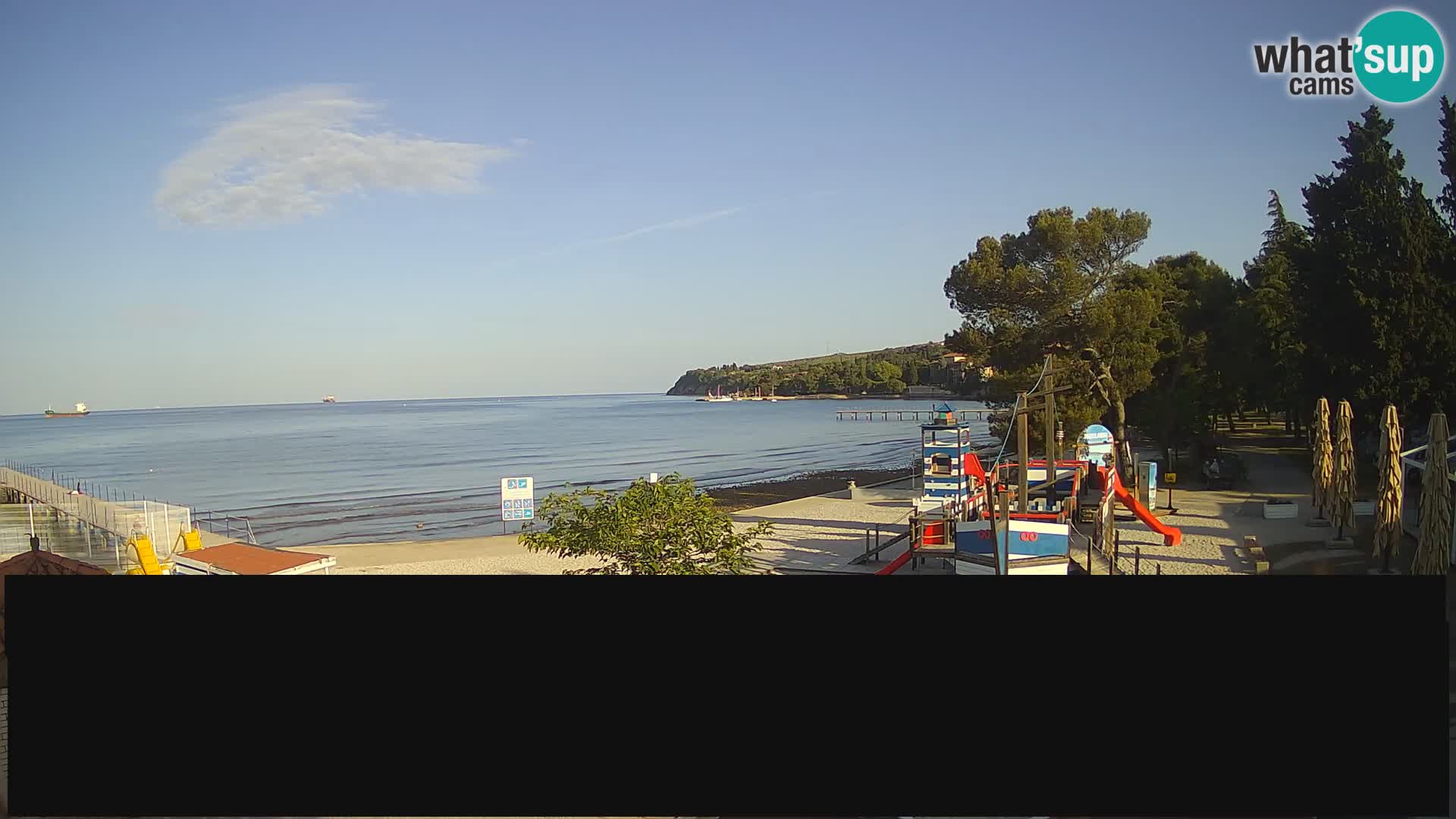 Webcam en direct Ankaran – Adria Ankaran Hotel & Resort – Slovénie