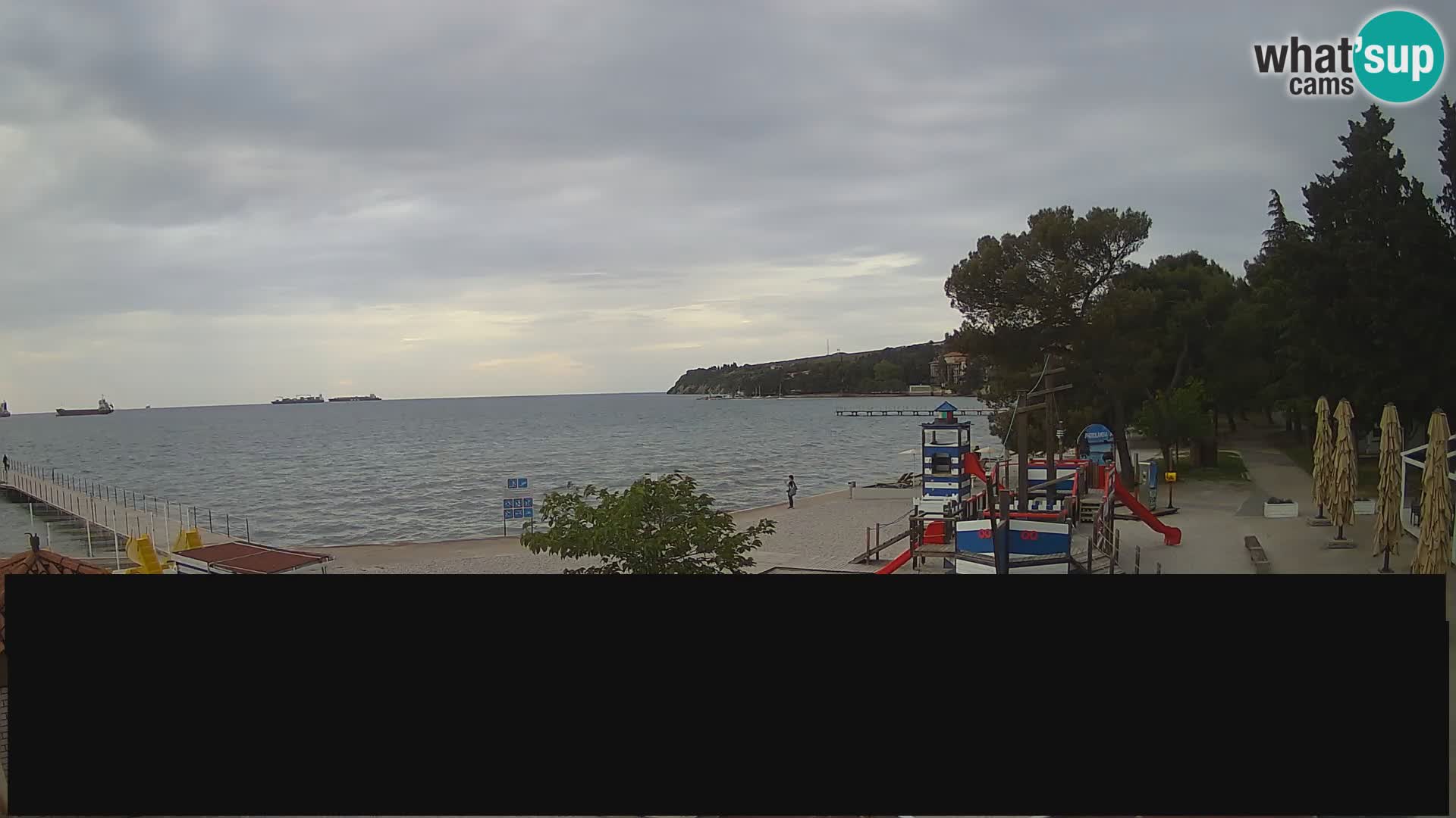 Webcam en direct Ankaran – Adria Ankaran Hotel & Resort – Slovénie