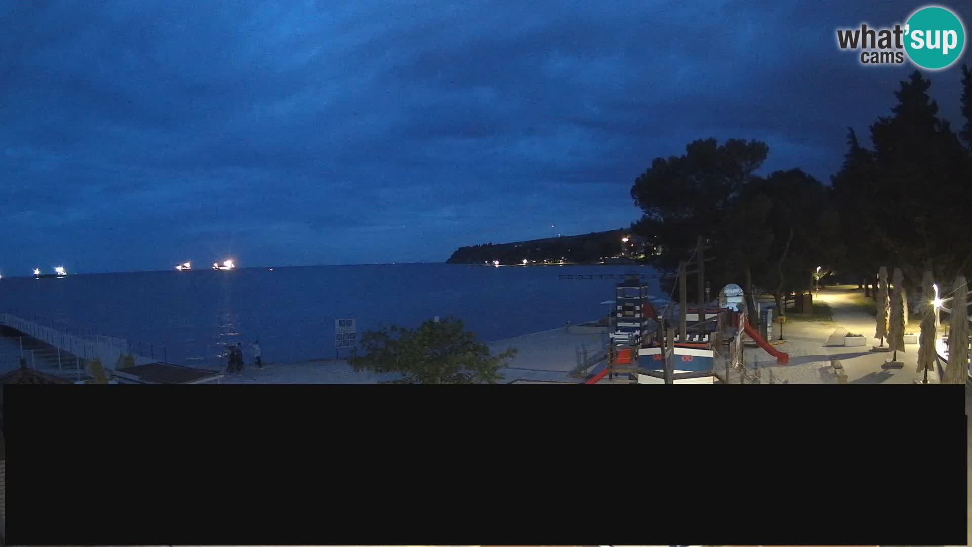 Live webcam Ankarano – Adria Ankaran Hotel & Resort – Slovenia
