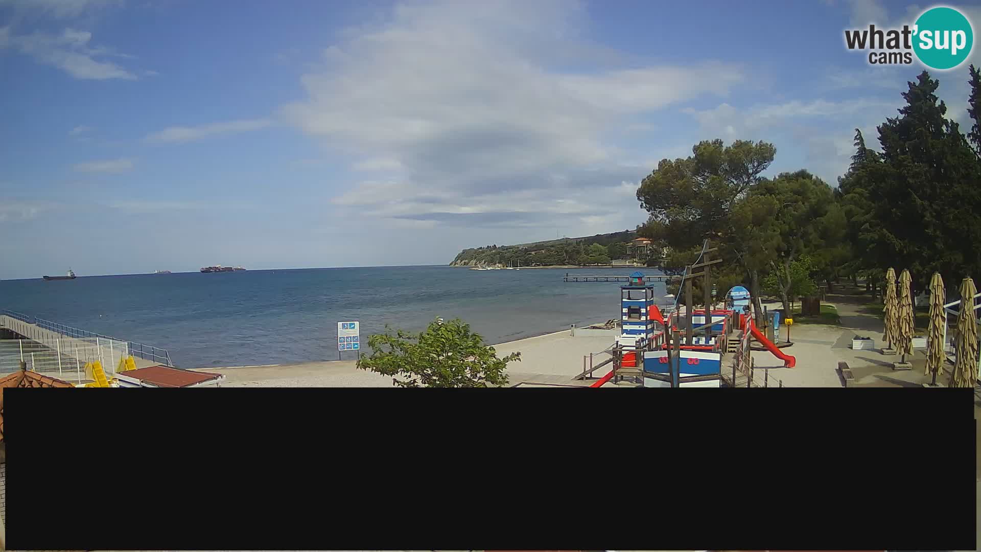 Webcam en direct Ankaran – Adria Ankaran Hotel & Resort – Slovénie