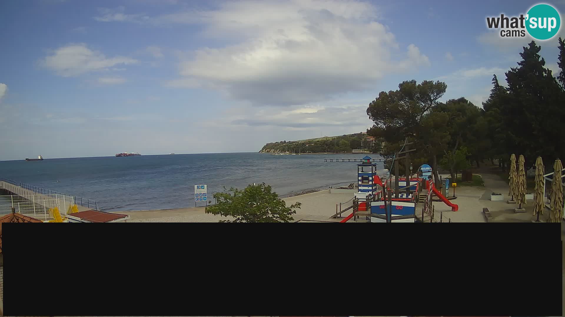 Cámara web en vivo Ankaran – Adria Ankaran Hotel & Resort – Eslovenia