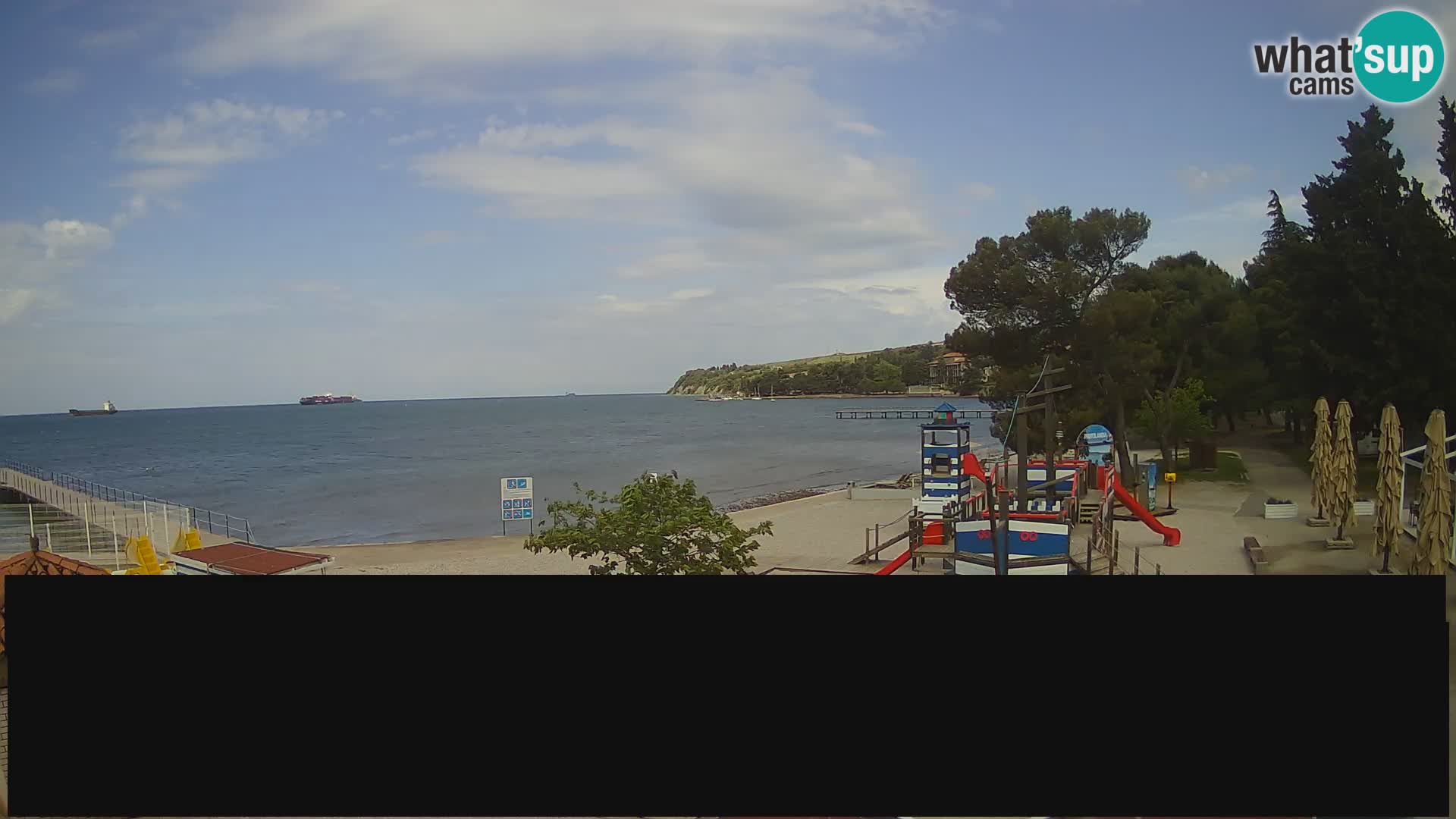 Cámara web en vivo Ankaran – Adria Ankaran Hotel & Resort – Eslovenia