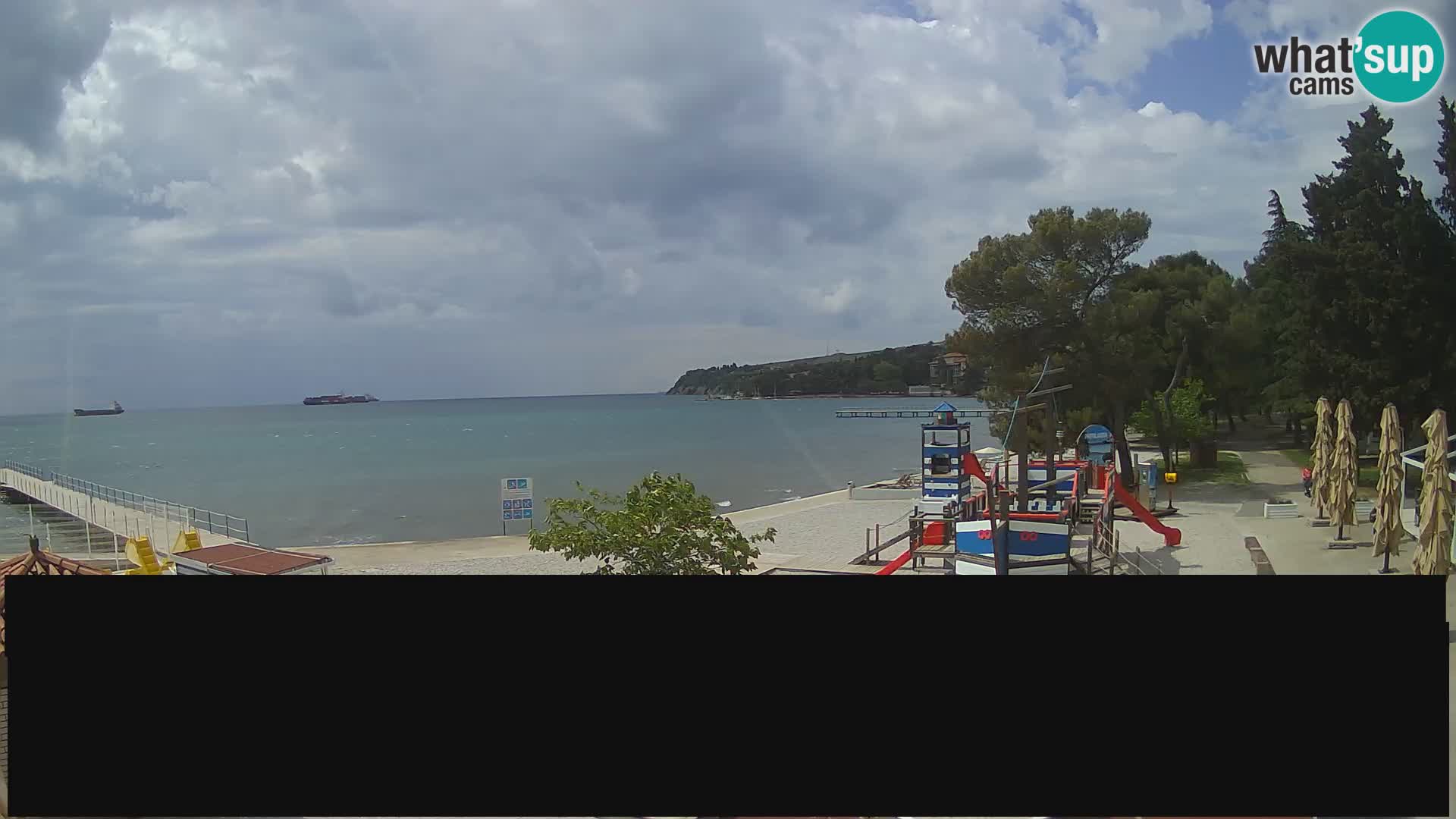 Webcam en direct Ankaran – Adria Ankaran Hotel & Resort – Slovénie