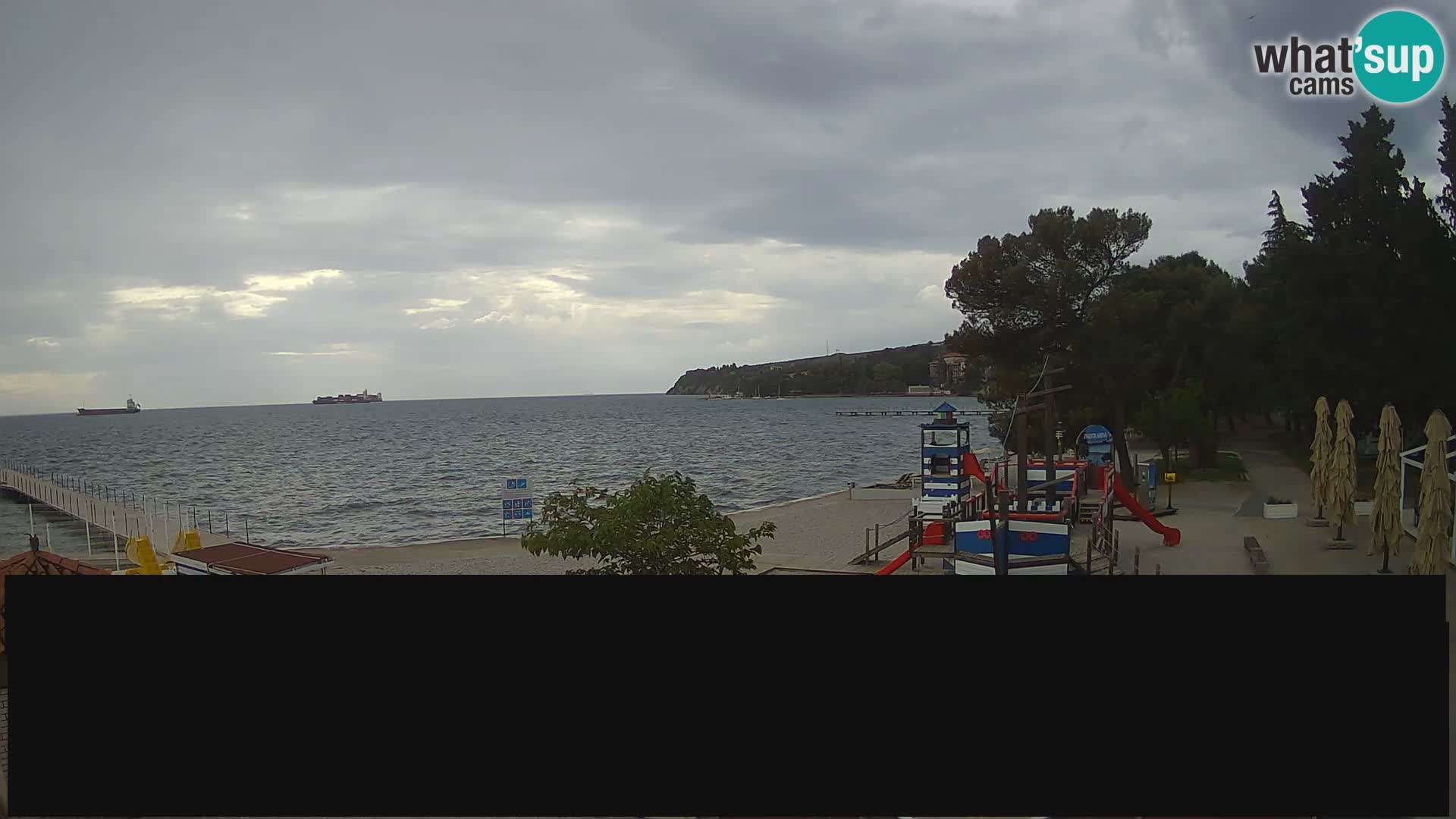 Cámara web en vivo Ankaran – Adria Ankaran Hotel & Resort – Eslovenia