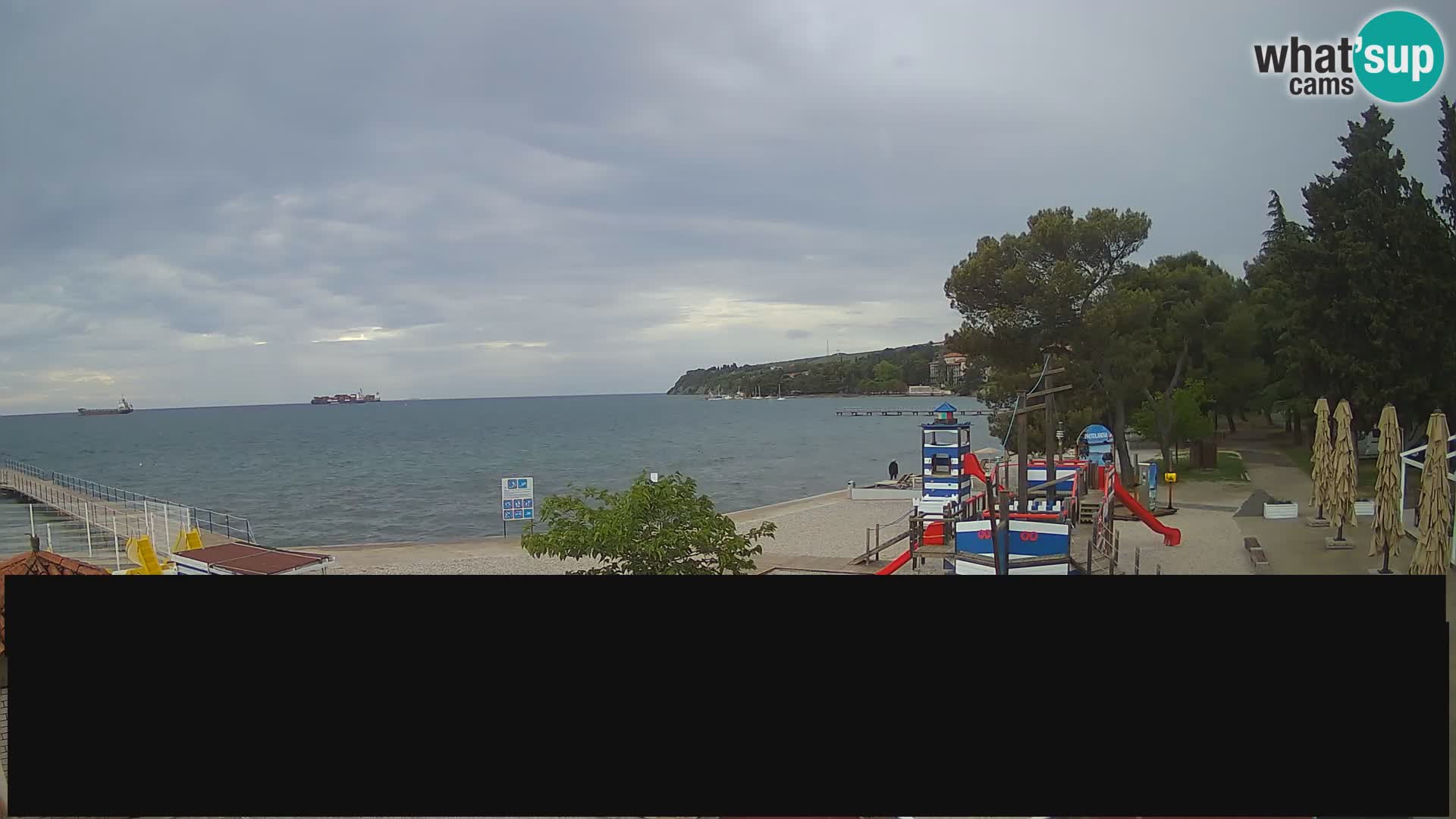 Webcam en direct Ankaran – Adria Ankaran Hotel & Resort – Slovénie