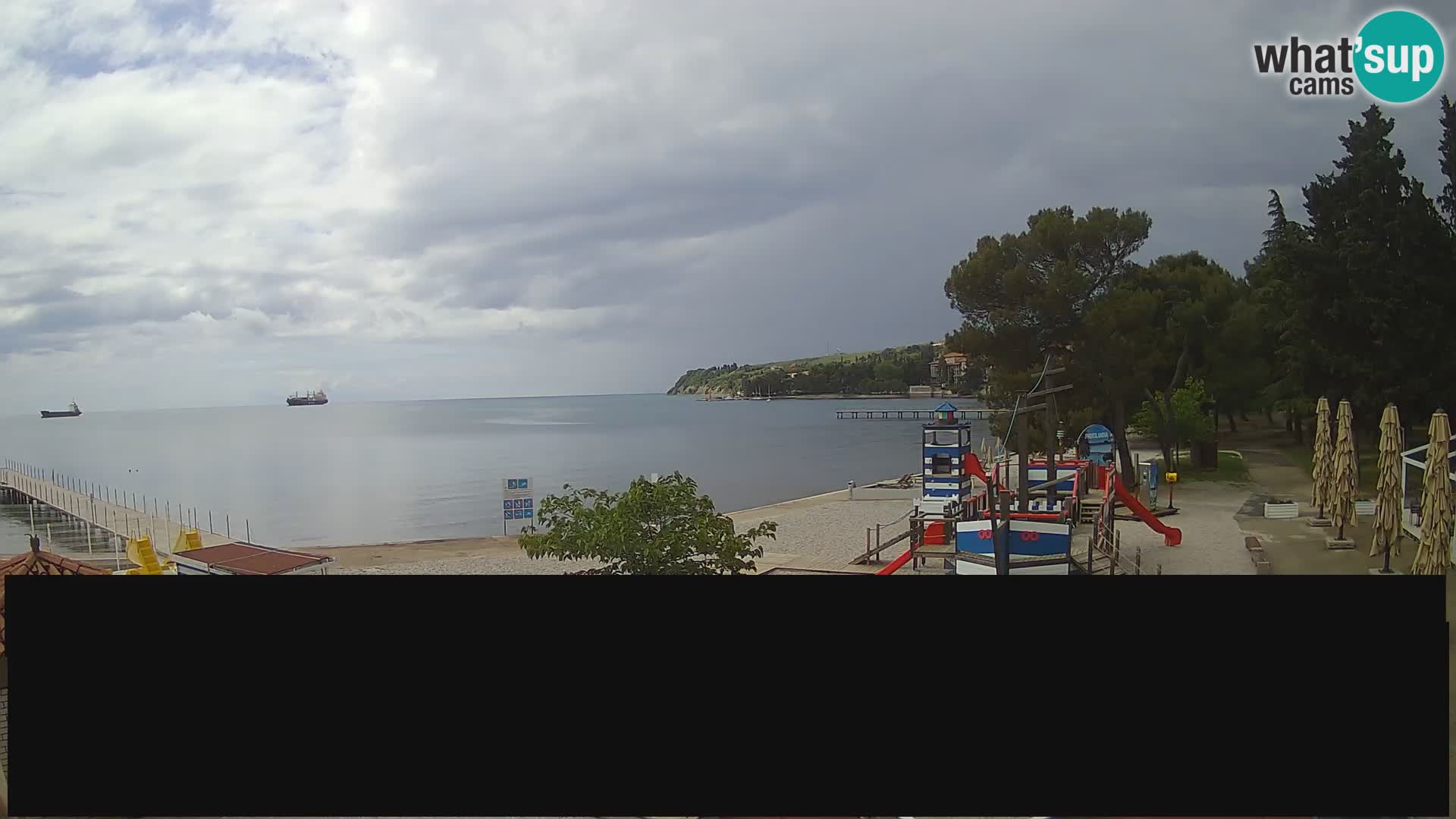 Cámara web en vivo Ankaran – Adria Ankaran Hotel & Resort – Eslovenia