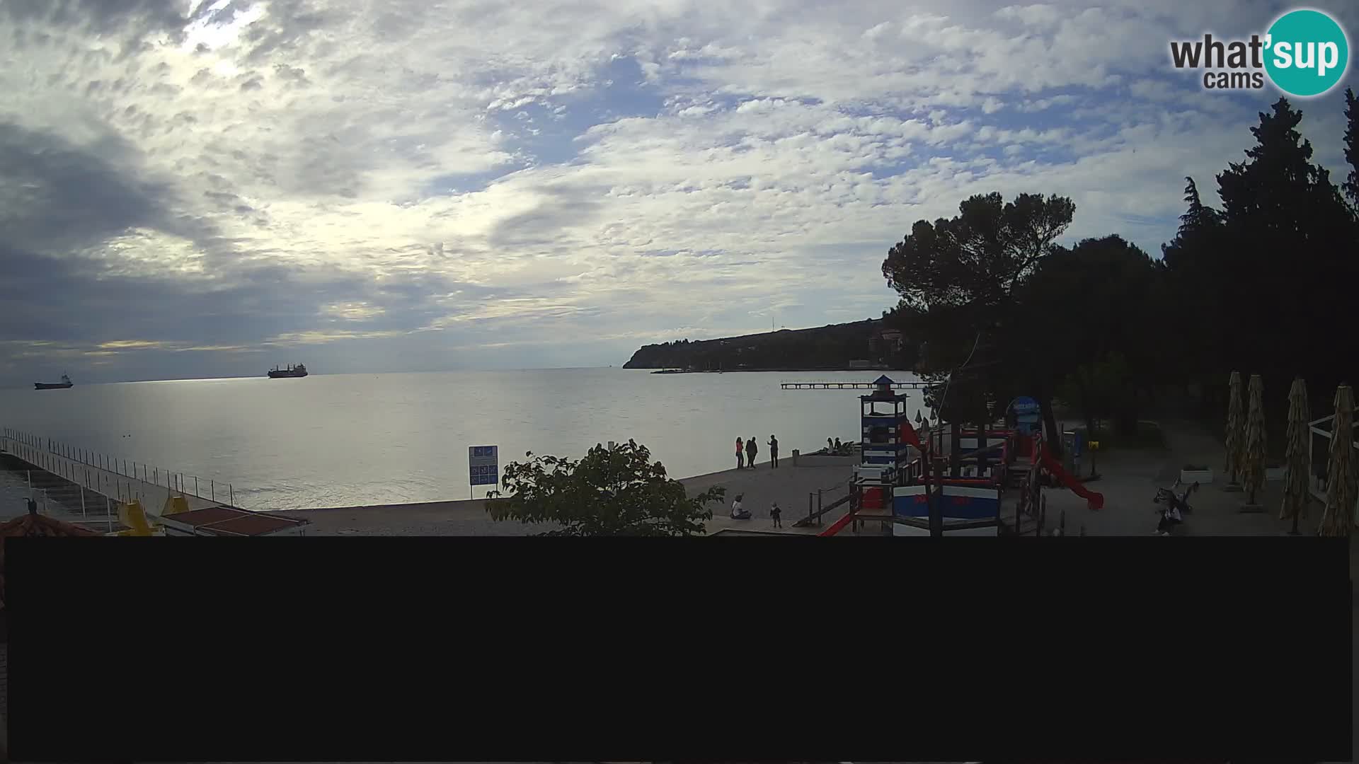 Live webcam Ankaran – Adria Ankaran Hotel & Resort – Slovenia