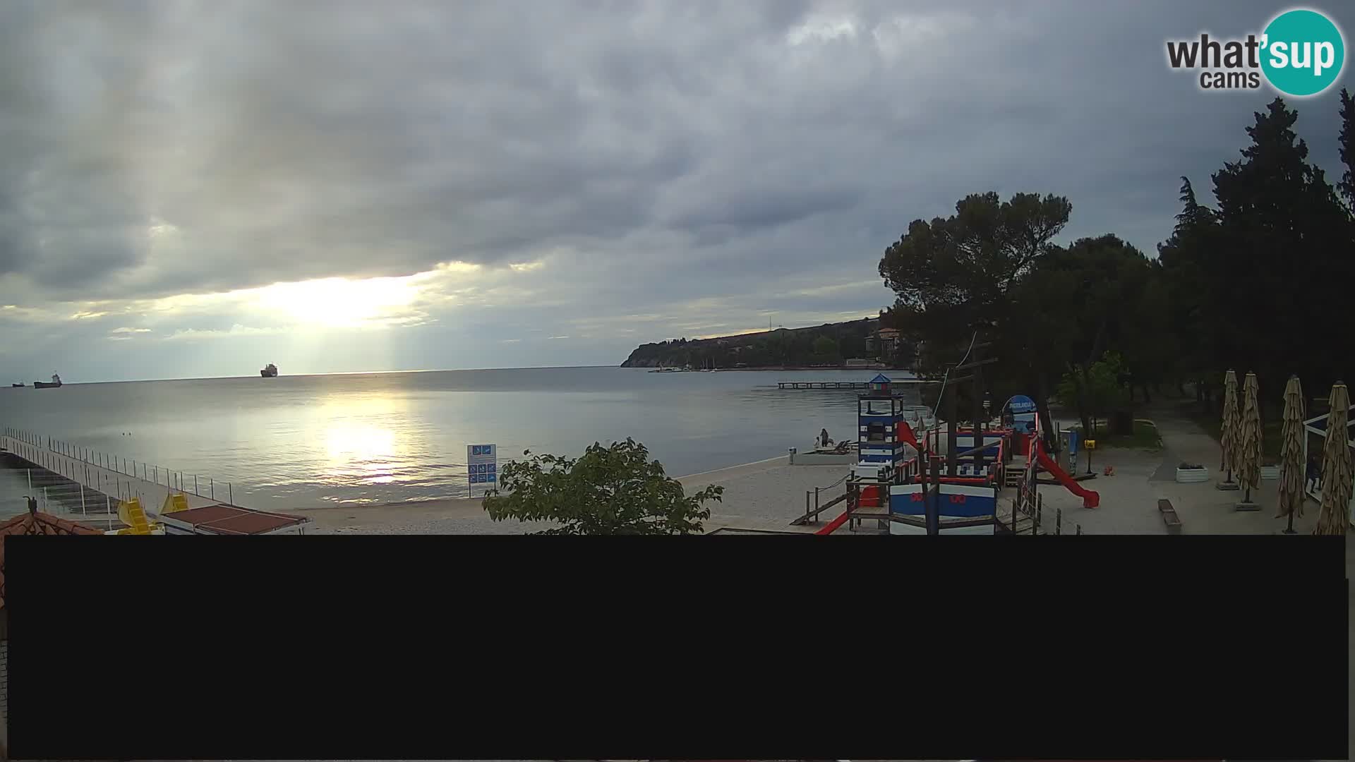 Cámara web en vivo Ankaran – Adria Ankaran Hotel & Resort – Eslovenia