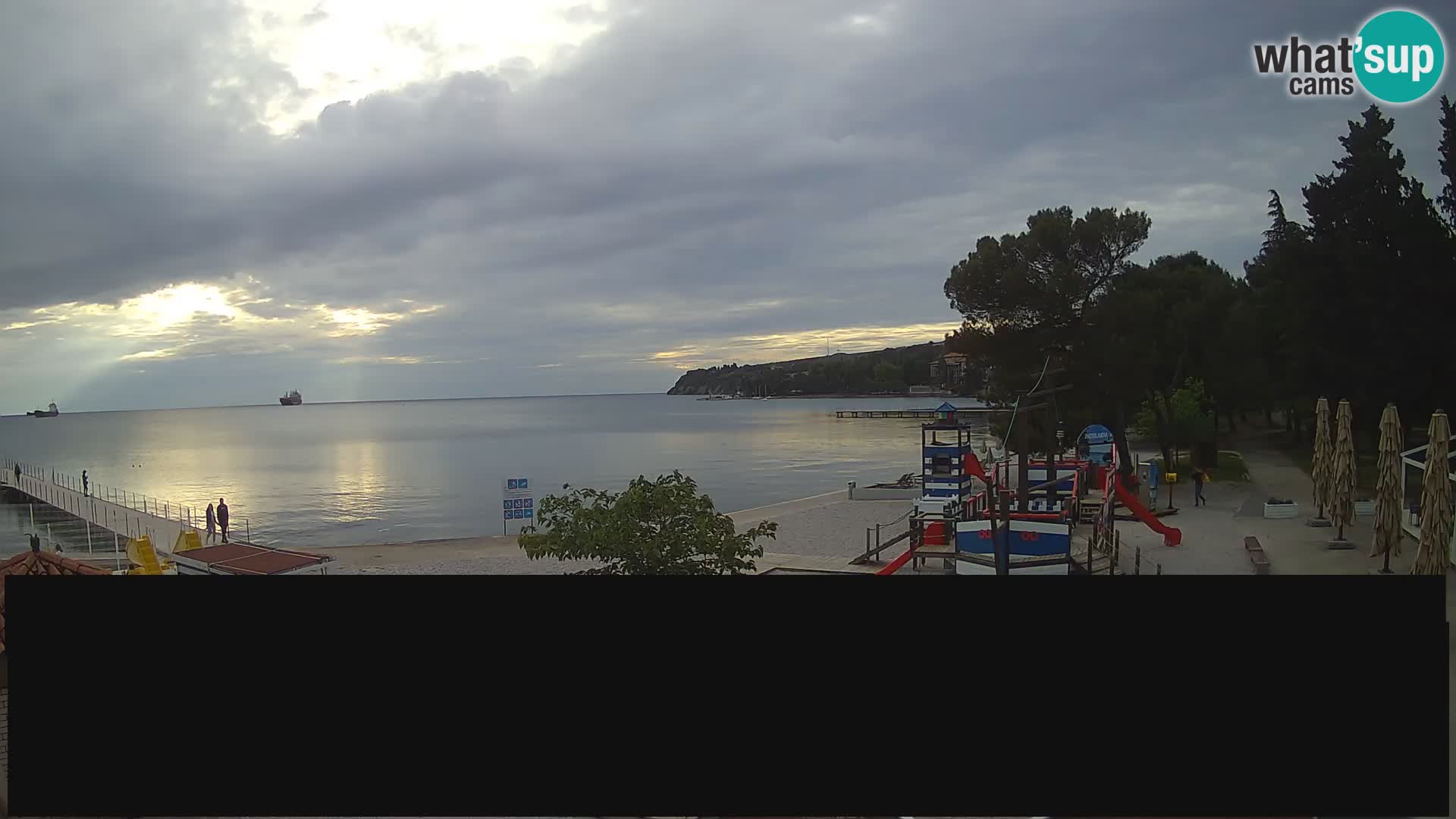Webcam en direct Ankaran – Adria Ankaran Hotel & Resort – Slovénie