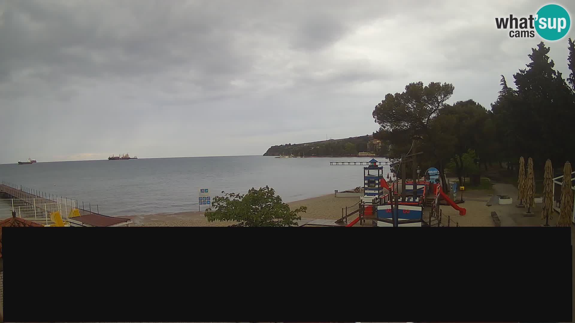 Cámara web en vivo Ankaran – Adria Ankaran Hotel & Resort – Eslovenia