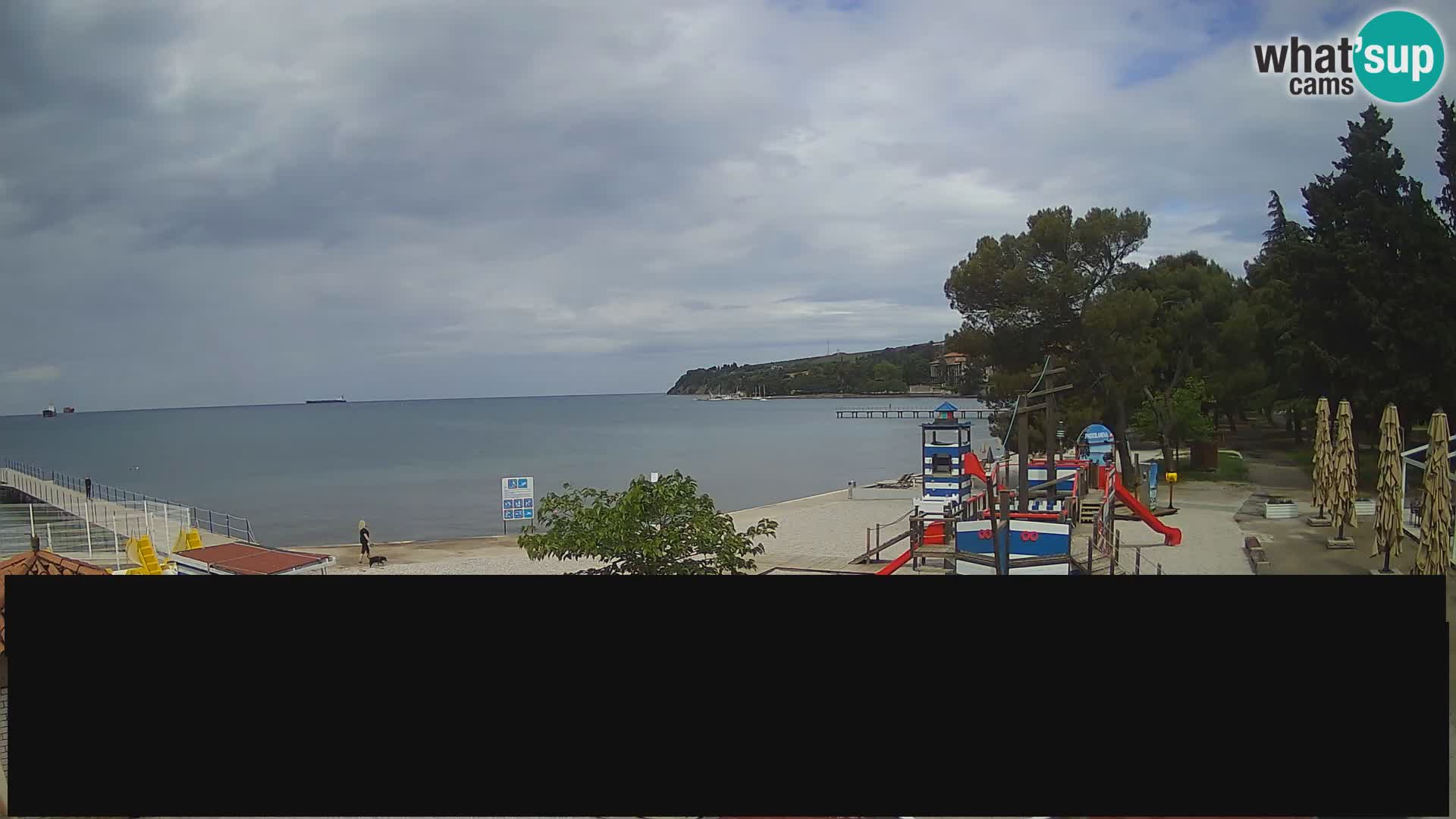 Cámara web en vivo Ankaran – Adria Ankaran Hotel & Resort – Eslovenia