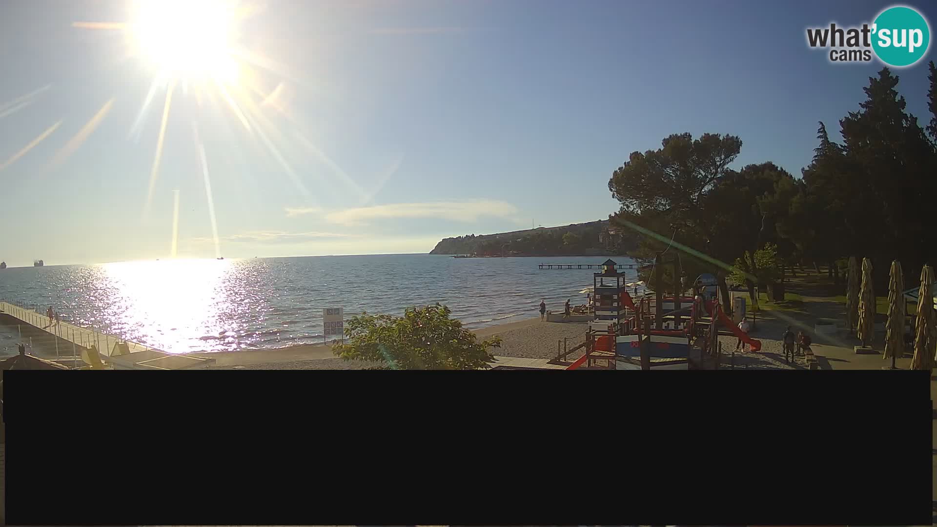 Live webcam Ankaran – Adria Ankaran Hotel & Resort – Slovenia