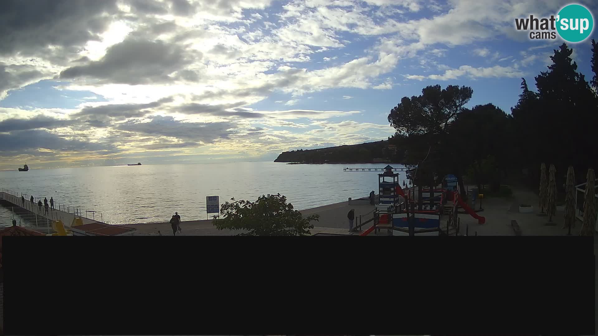 Cámara web en vivo Ankaran – Adria Ankaran Hotel & Resort – Eslovenia