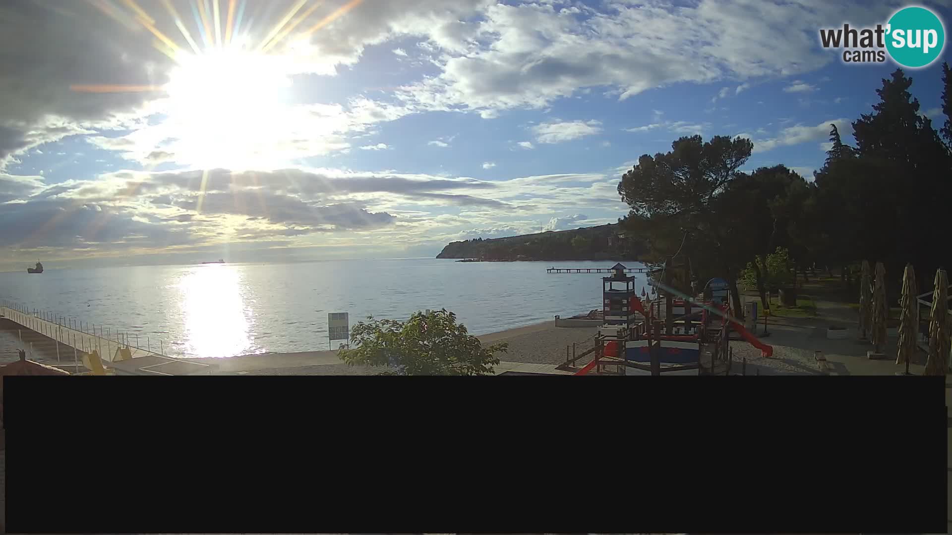 Webcam en direct Ankaran – Adria Ankaran Hotel & Resort – Slovénie