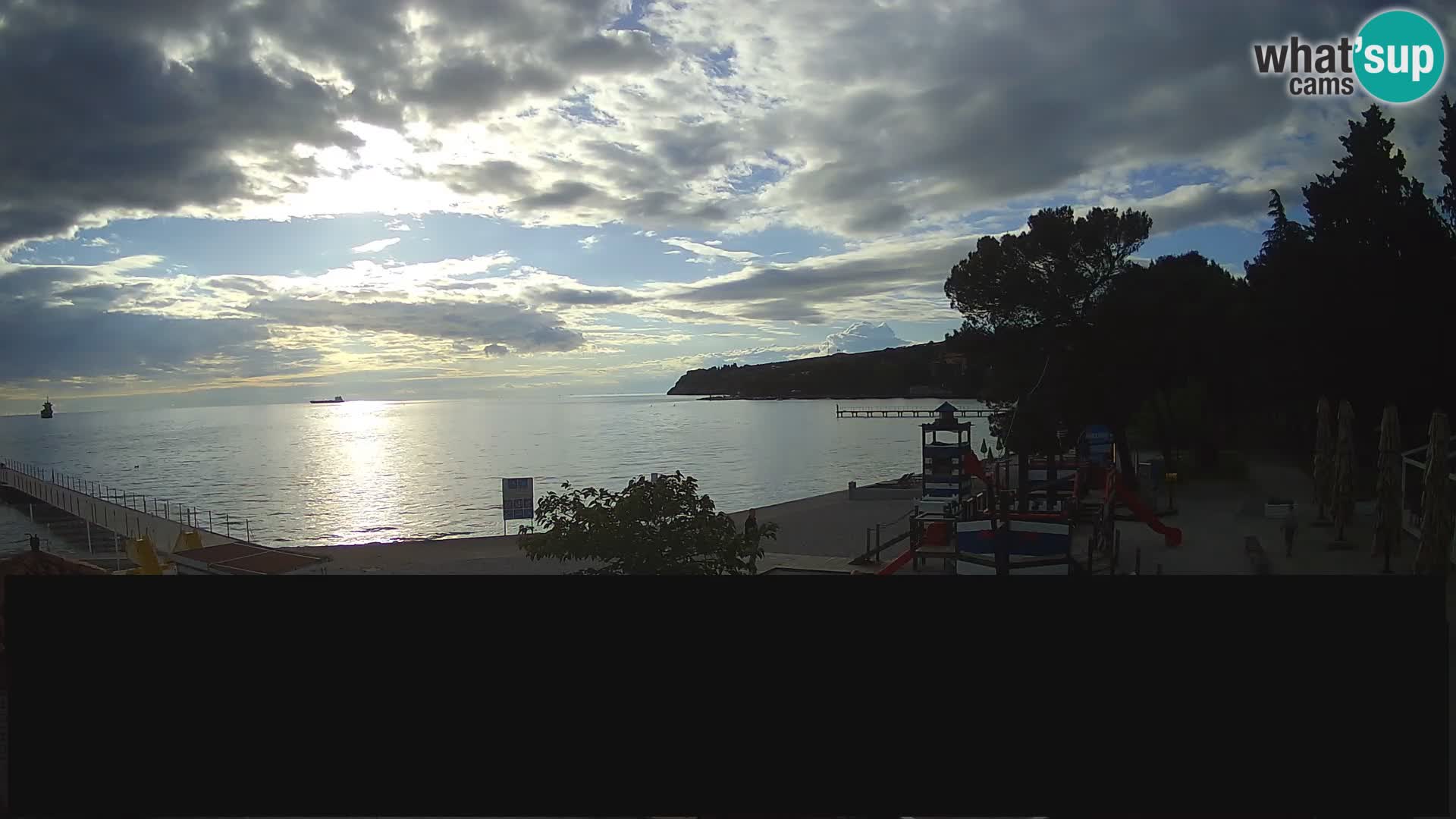 Live webcam Ankaran – Adria Ankaran Hotel & Resort – Slovenia