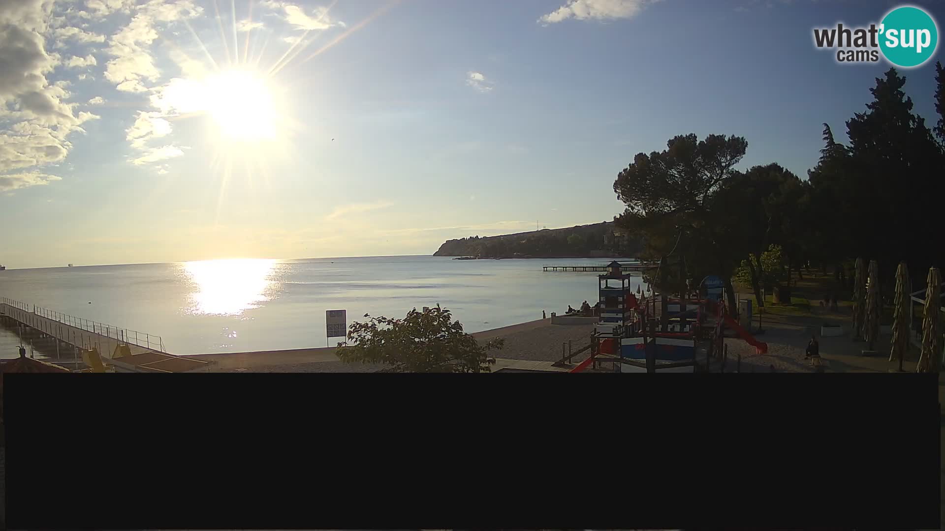 Webcam en direct Ankaran – Adria Ankaran Hotel & Resort – Slovénie