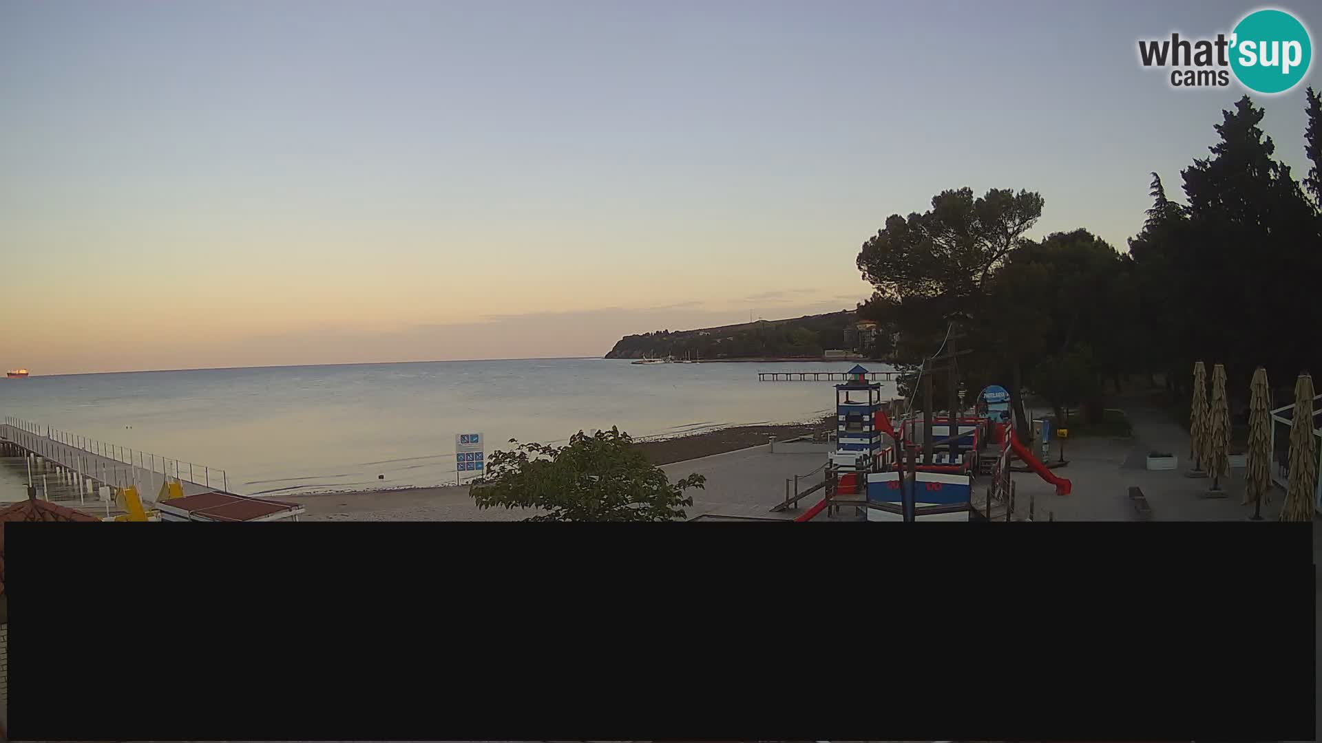 Live webcam Ankaran – Adria Ankaran Hotel & Resort – Slovenia