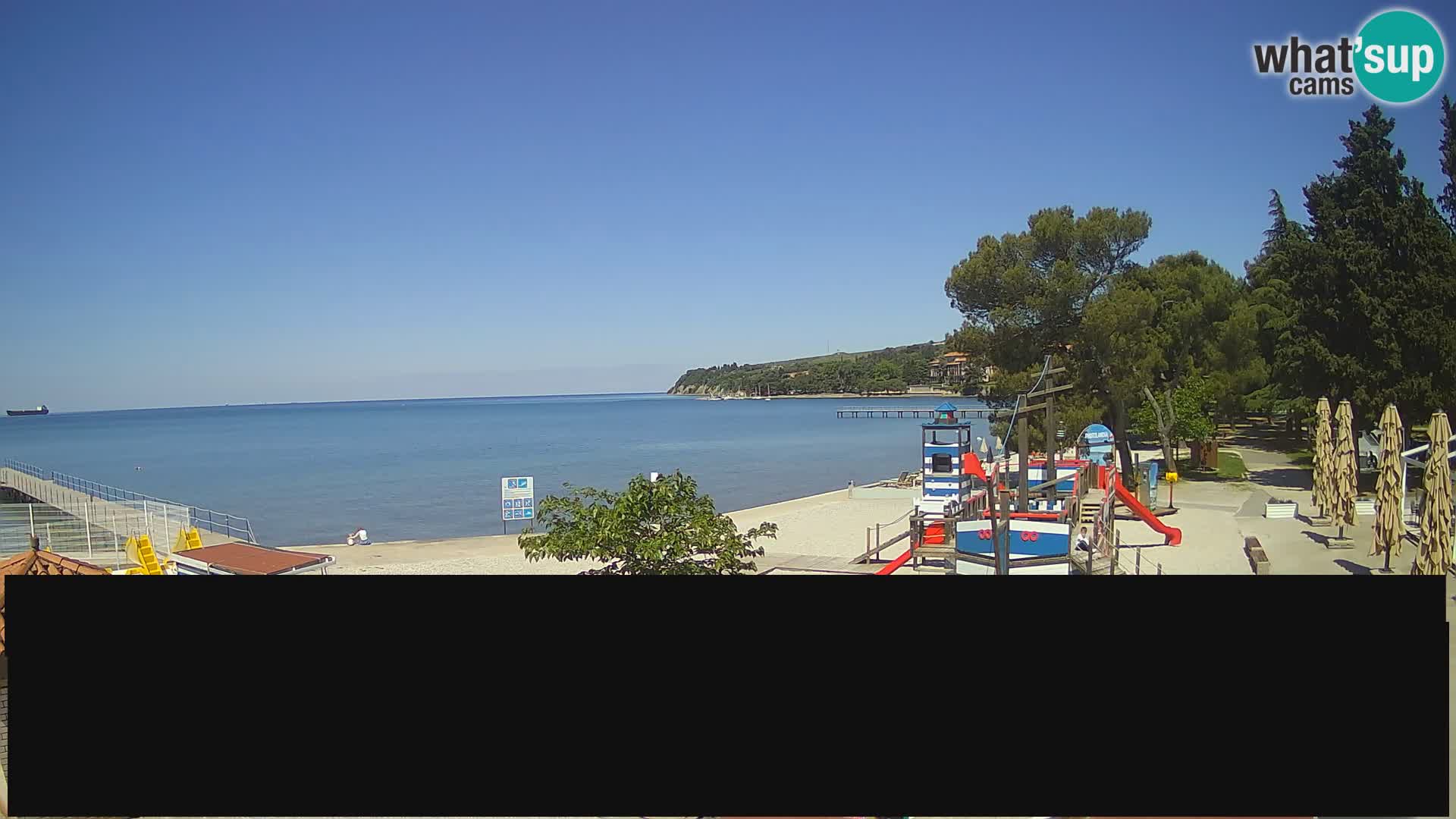 Live webcam Ankarano – Adria Ankaran Hotel & Resort – Slovenia