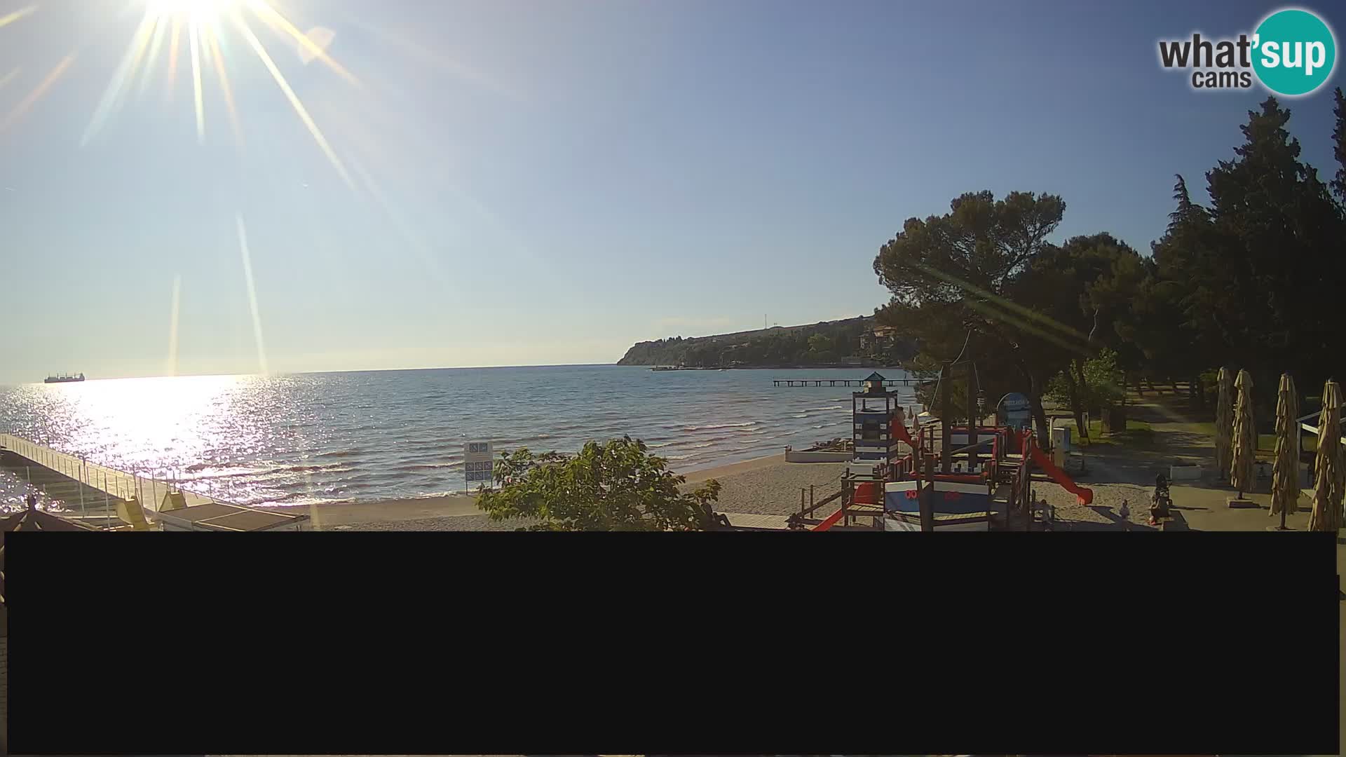 Cámara web en vivo Ankaran – Adria Ankaran Hotel & Resort – Eslovenia
