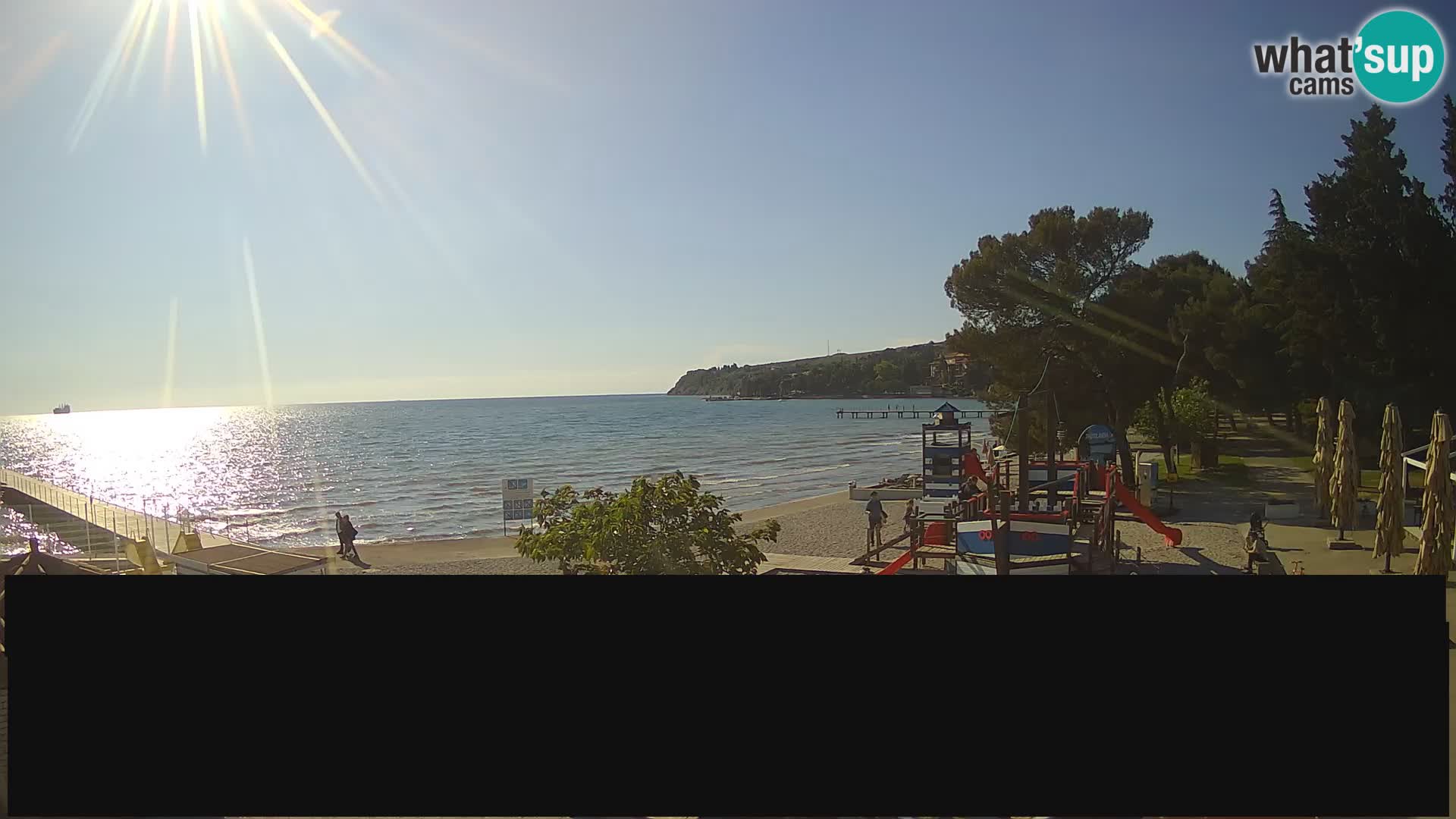 Cámara web en vivo Ankaran – Adria Ankaran Hotel & Resort – Eslovenia