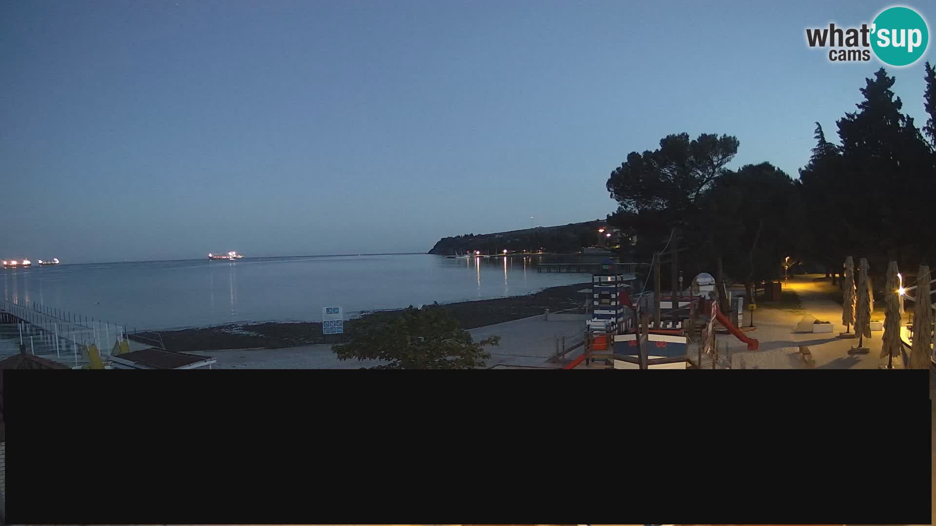 Cámara web en vivo Ankaran – Adria Ankaran Hotel & Resort – Eslovenia