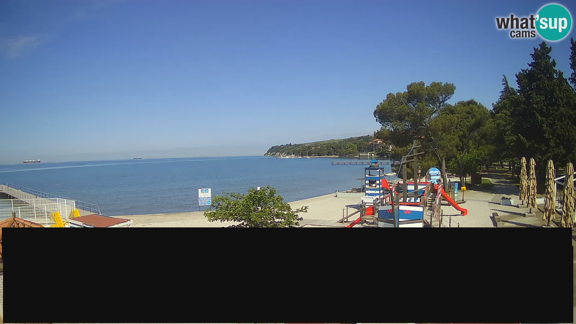 Live webcam Ankarano – Adria Ankaran Hotel & Resort – Slovenia