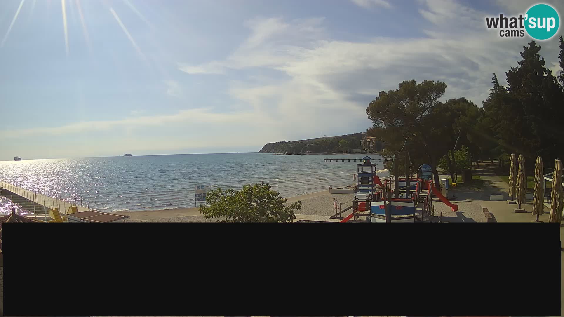 Cámara web en vivo Ankaran – Adria Ankaran Hotel & Resort – Eslovenia