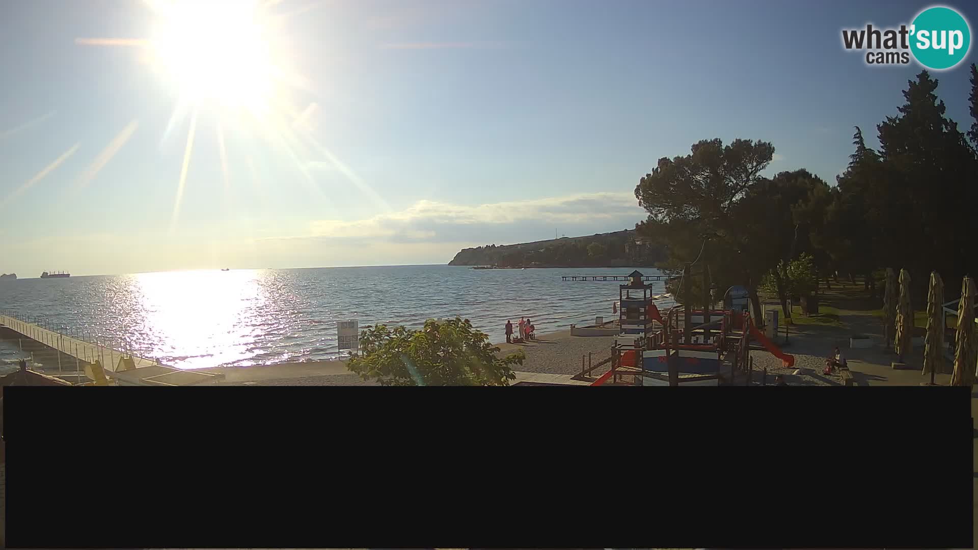 Live webcam Ankarano – Adria Ankaran Hotel & Resort – Slovenia