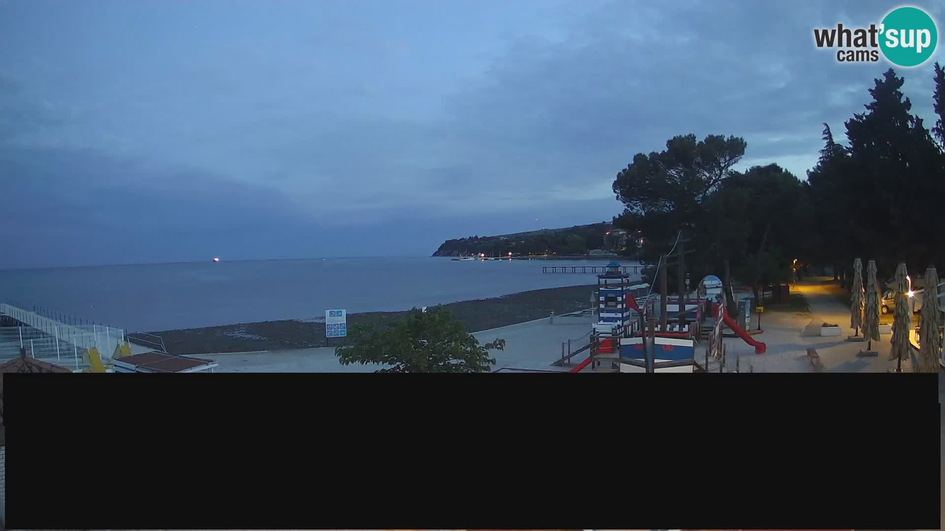 Cámara web en vivo Ankaran – Adria Ankaran Hotel & Resort – Eslovenia