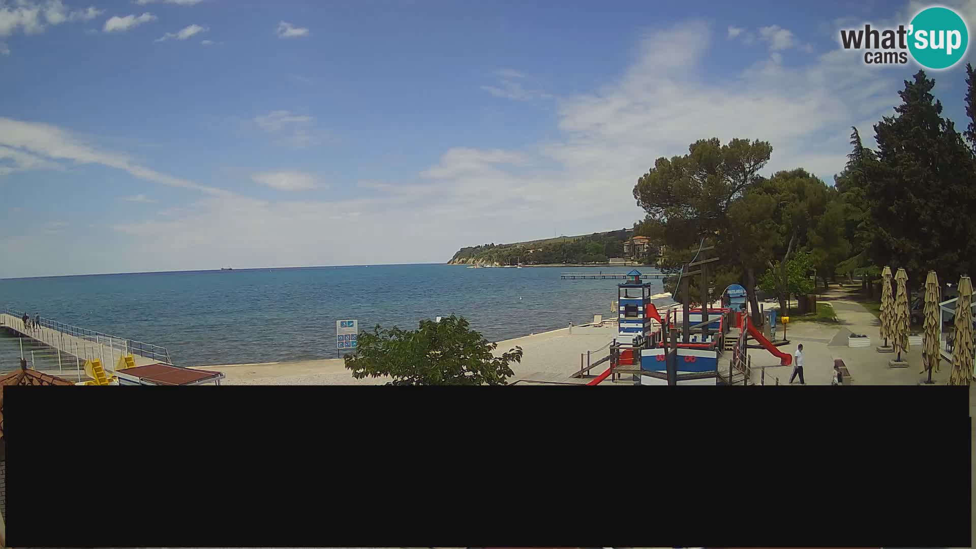 Webcam en direct Ankaran – Adria Ankaran Hotel & Resort – Slovénie